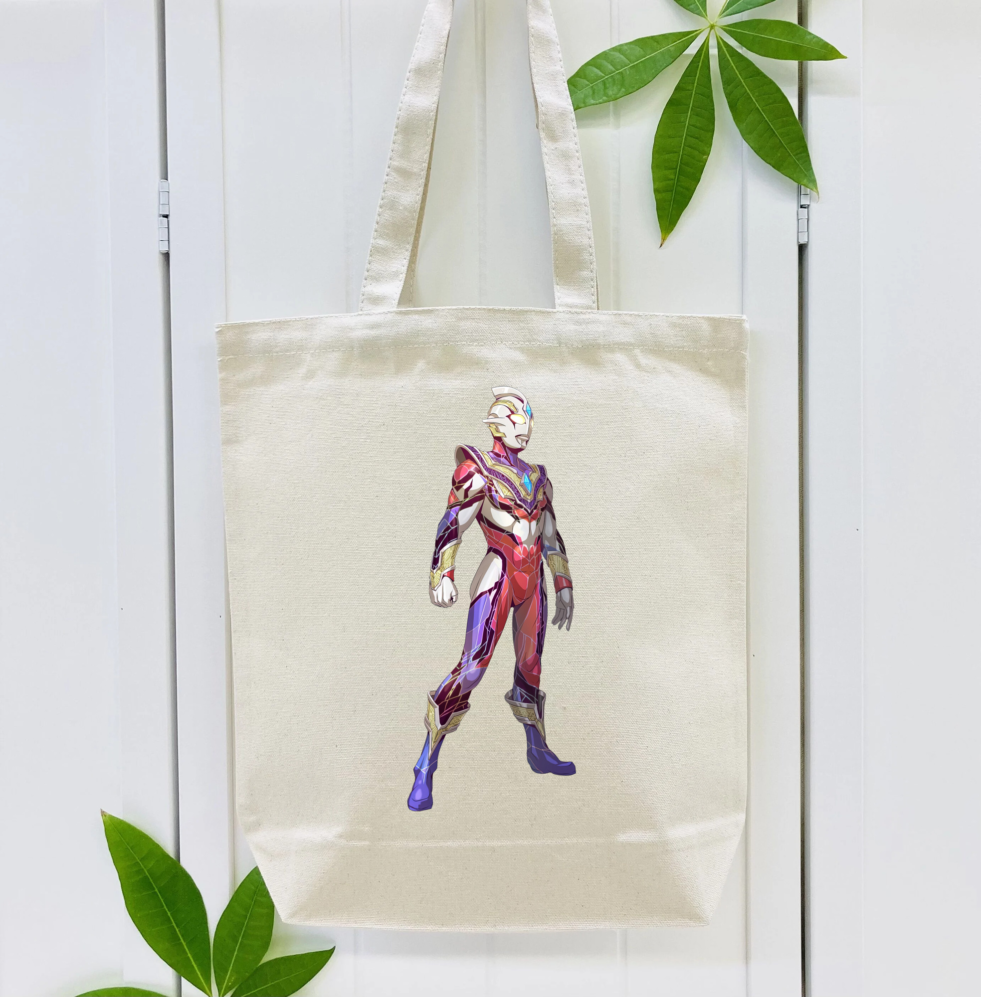 ウルトラマン Ultraman 縦型キャンバス生地手提げバッグ　トートバッグ