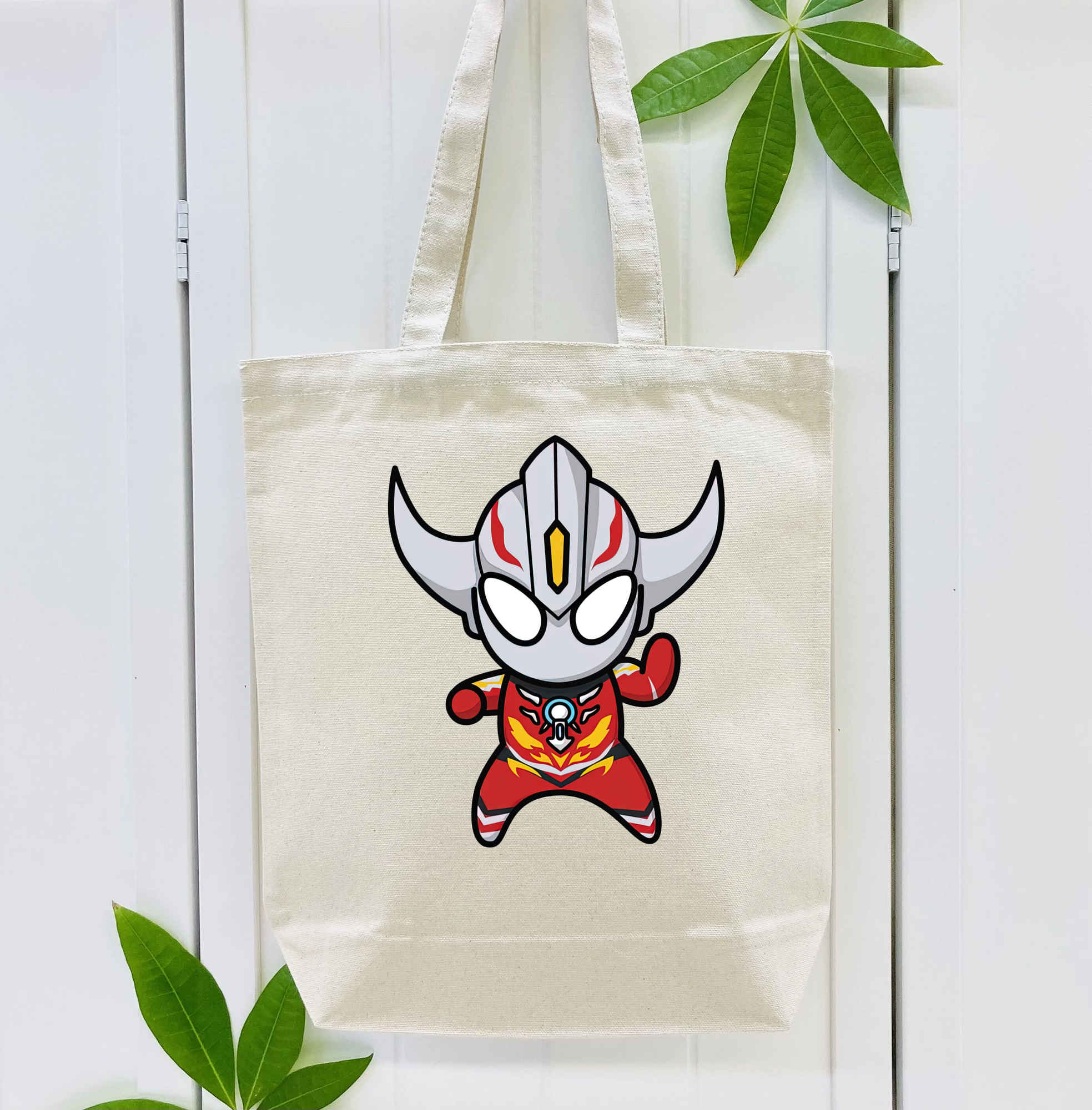 ウルトラマン Ultraman 縦型キャンバス生地手提げバッグ　トートバッグ