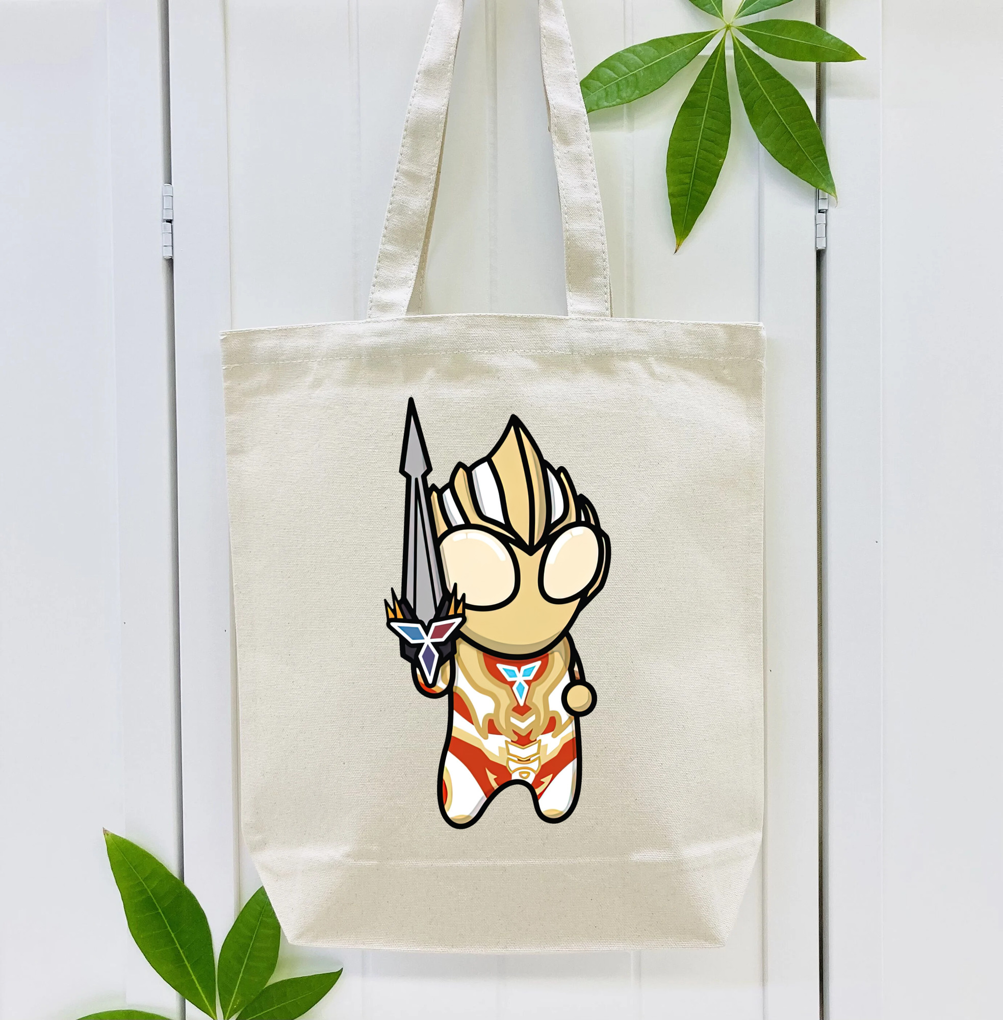 ウルトラマン Ultraman 縦型キャンバス生地手提げバッグ　トートバッグ