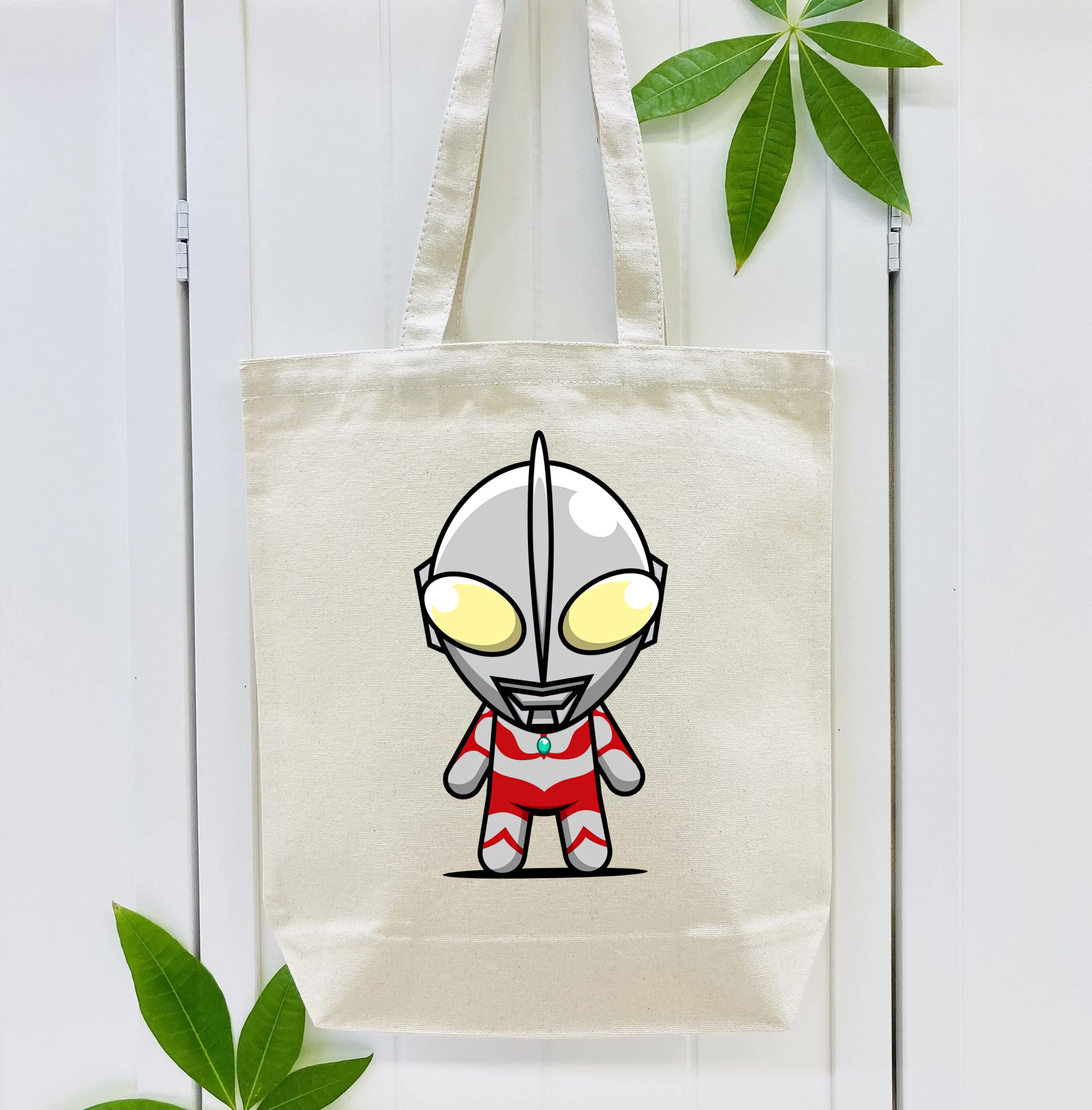 ウルトラマン Ultraman 縦型キャンバス生地手提げバッグ　トートバッグ