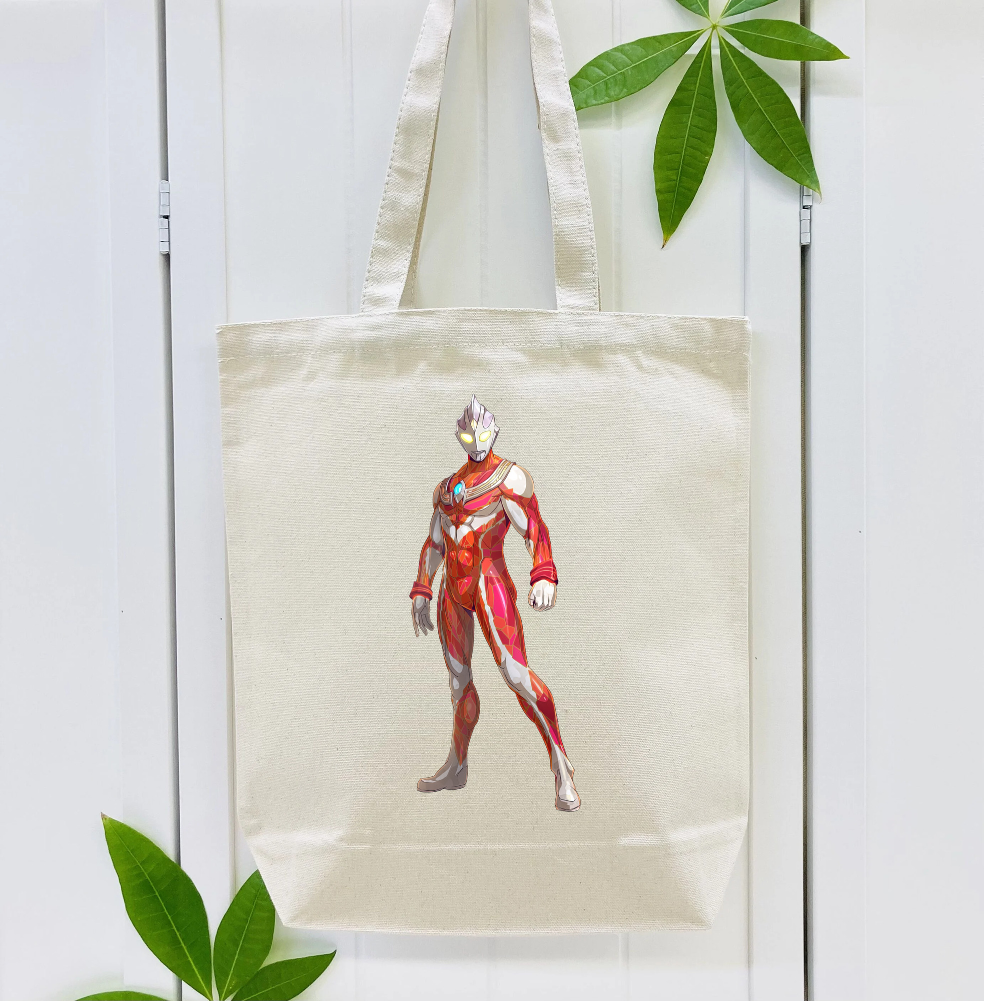 ウルトラマン Ultraman 縦型キャンバス生地手提げバッグ　トートバッグ