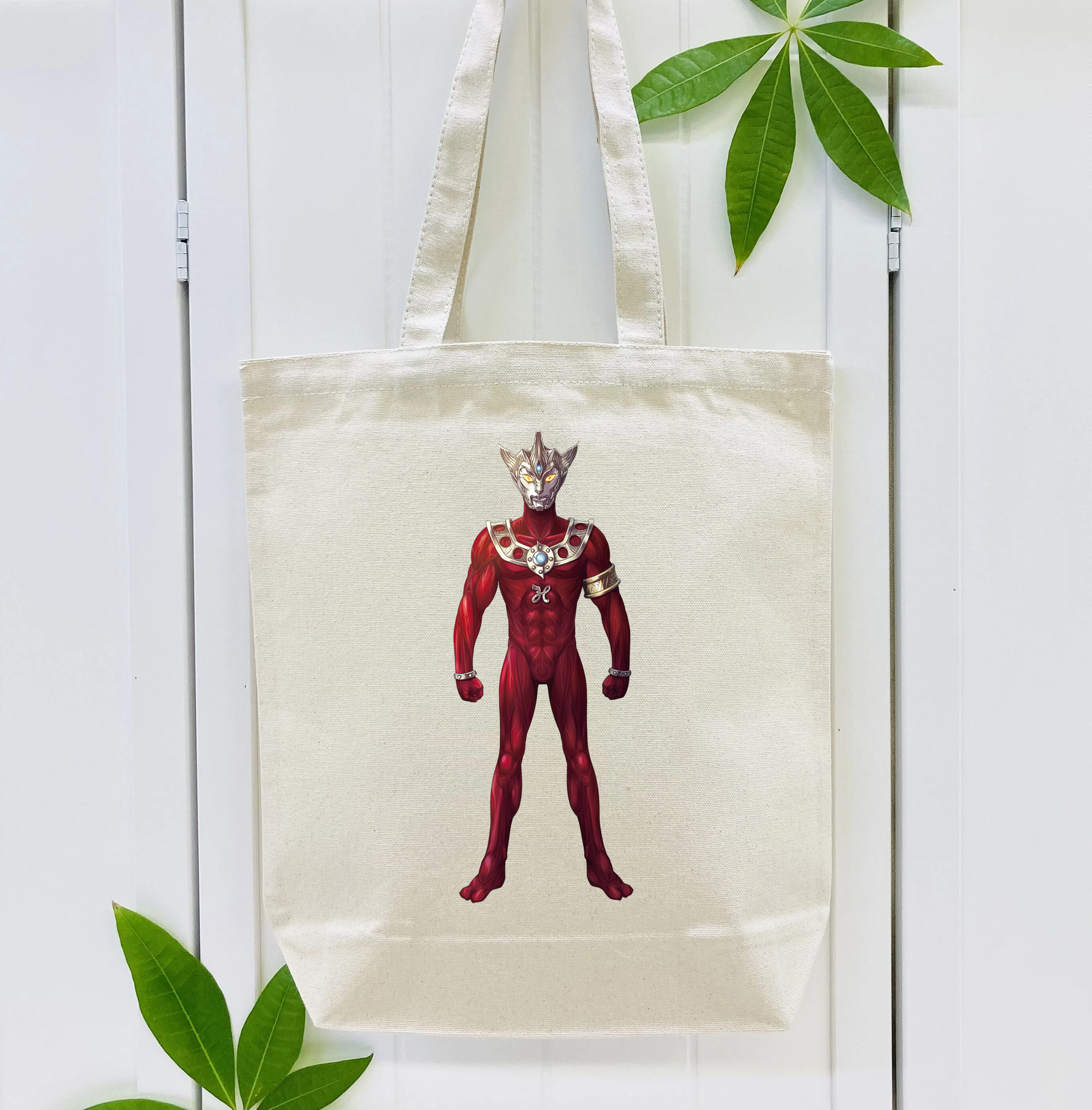 ウルトラマン Ultraman 縦型キャンバス生地手提げバッグ　トートバッグ