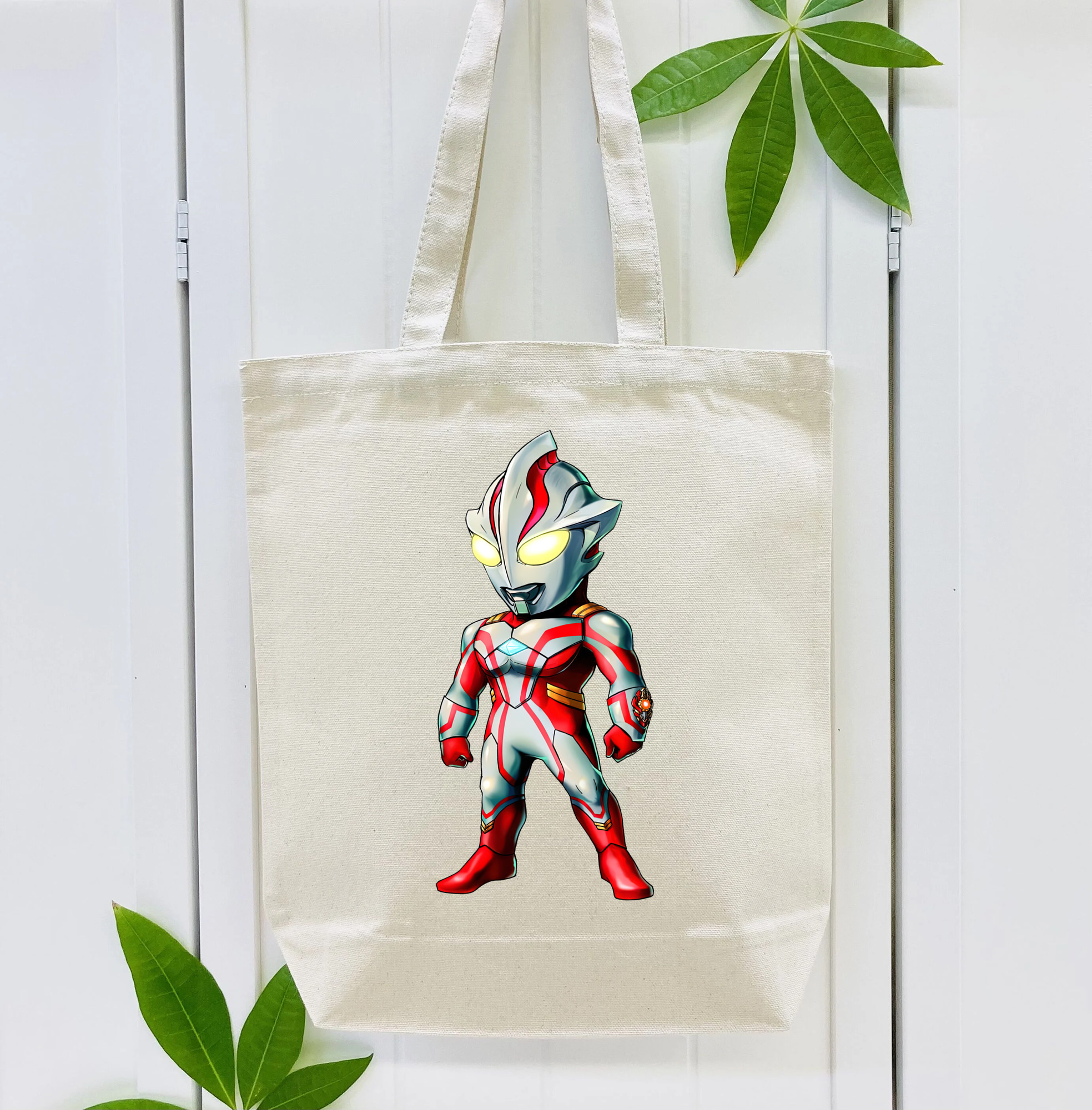 ウルトラマン Ultraman 縦型キャンバス生地手提げバッグ　トートバッグ