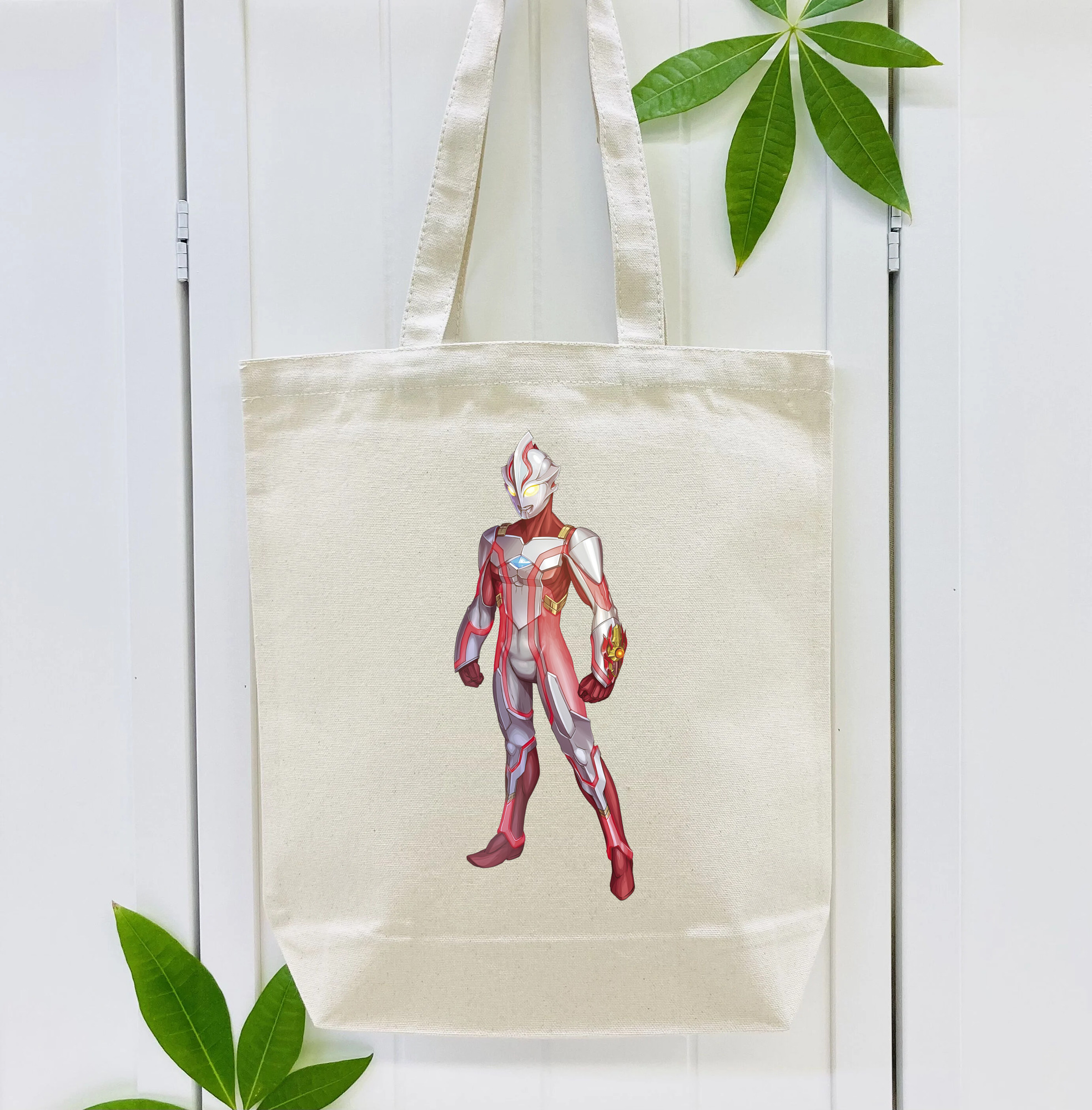 ウルトラマン Ultraman 縦型キャンバス生地手提げバッグ　トートバッグ