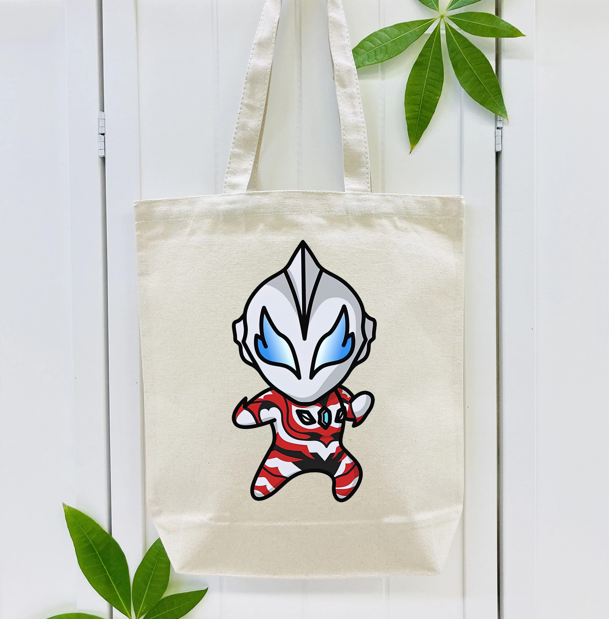 ウルトラマン Ultraman 縦型キャンバス生地手提げバッグ　トートバッグ