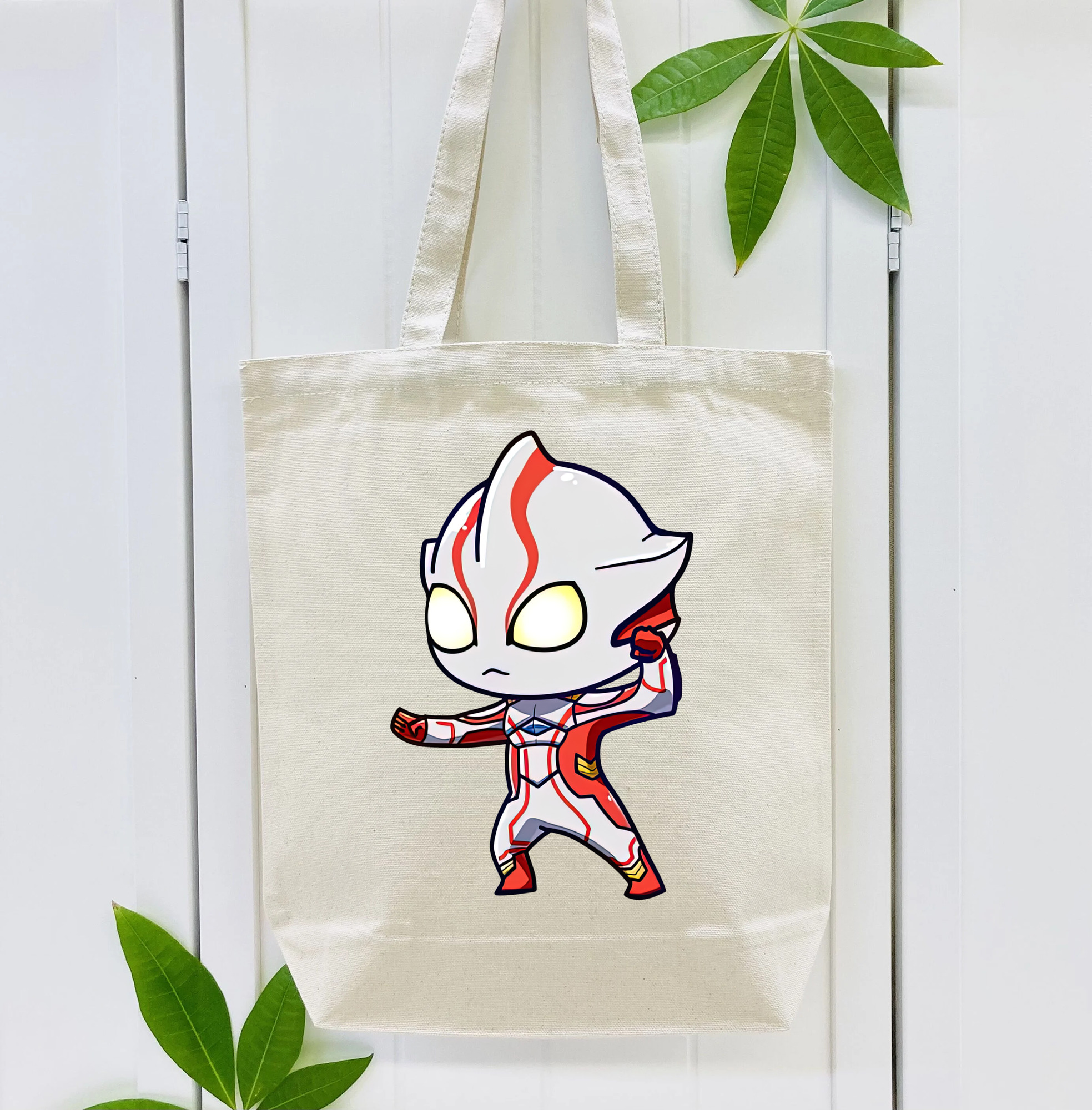 ウルトラマン Ultraman 縦型キャンバス生地手提げバッグ　トートバッグ