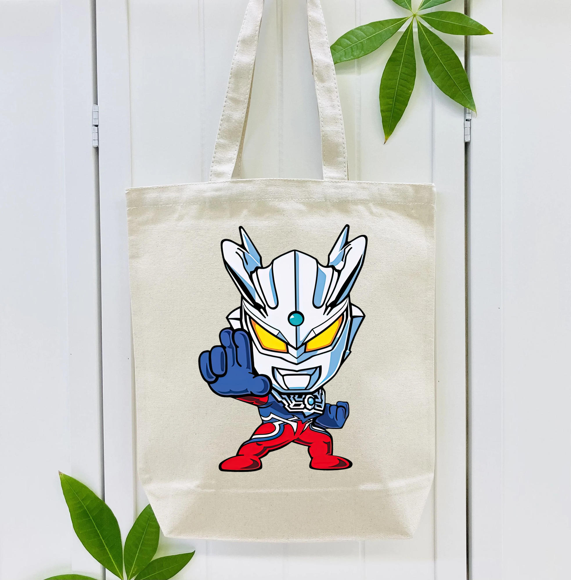 ウルトラマン Ultraman 縦型キャンバス生地手提げバッグ　トートバッグ
