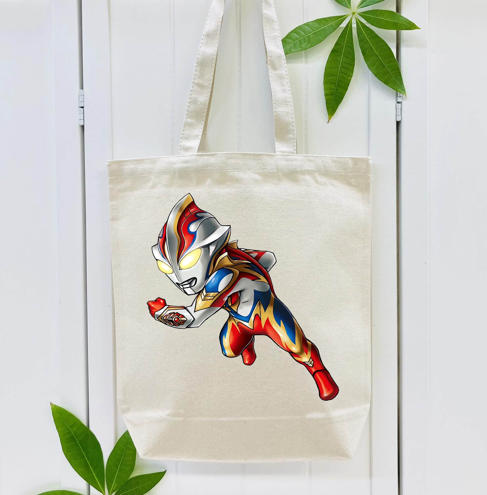 ウルトラマン Ultraman 縦型キャンバス生地手提げバッグ　トートバッグ