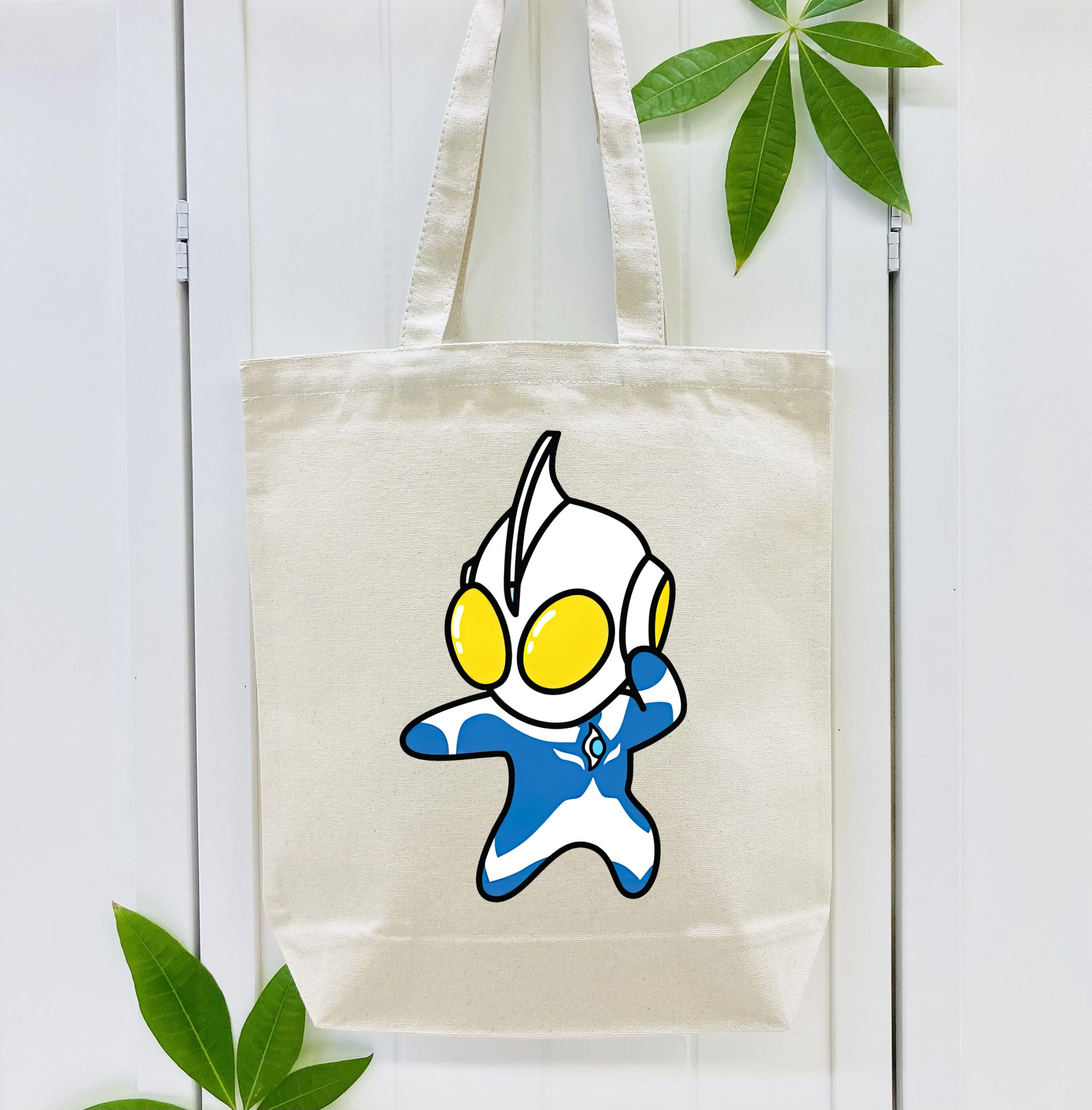 ウルトラマン Ultraman 縦型キャンバス生地手提げバッグ　トートバッグ