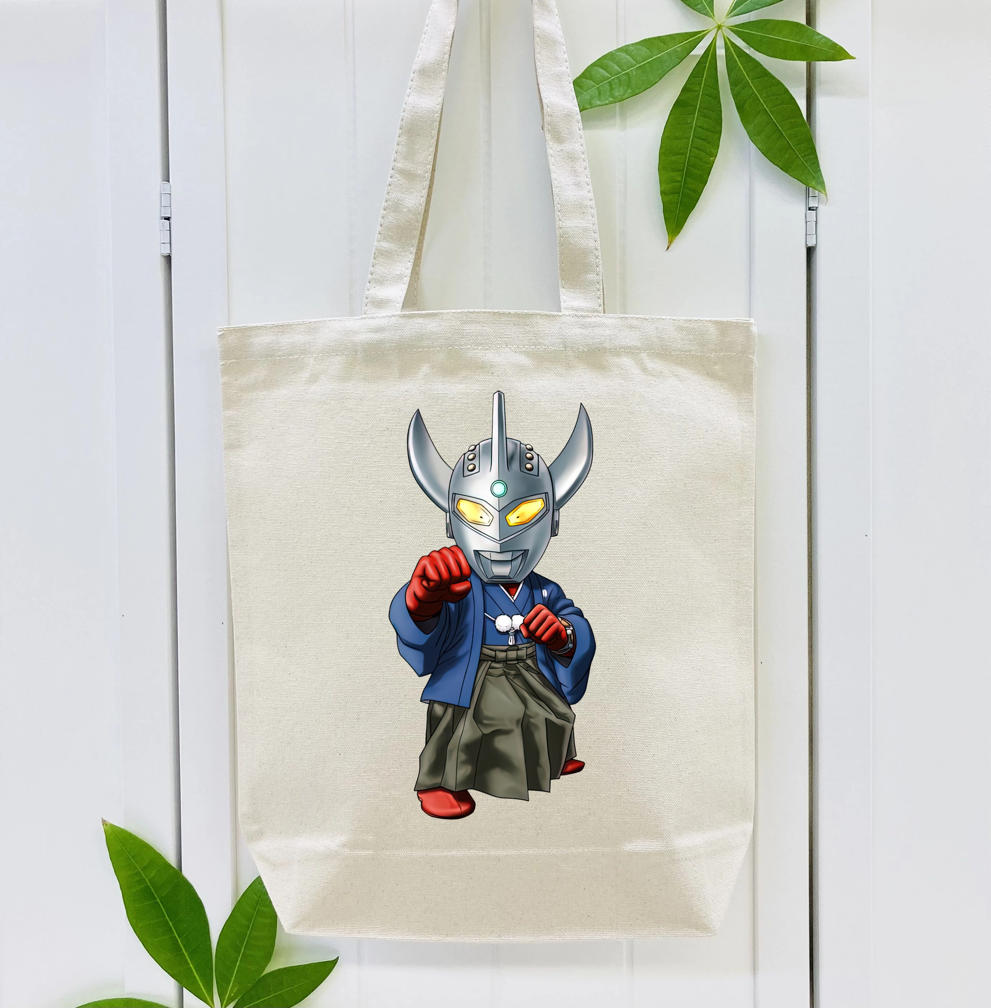 ウルトラマン Ultraman 縦型キャンバス生地手提げバッグ　トートバッグ
