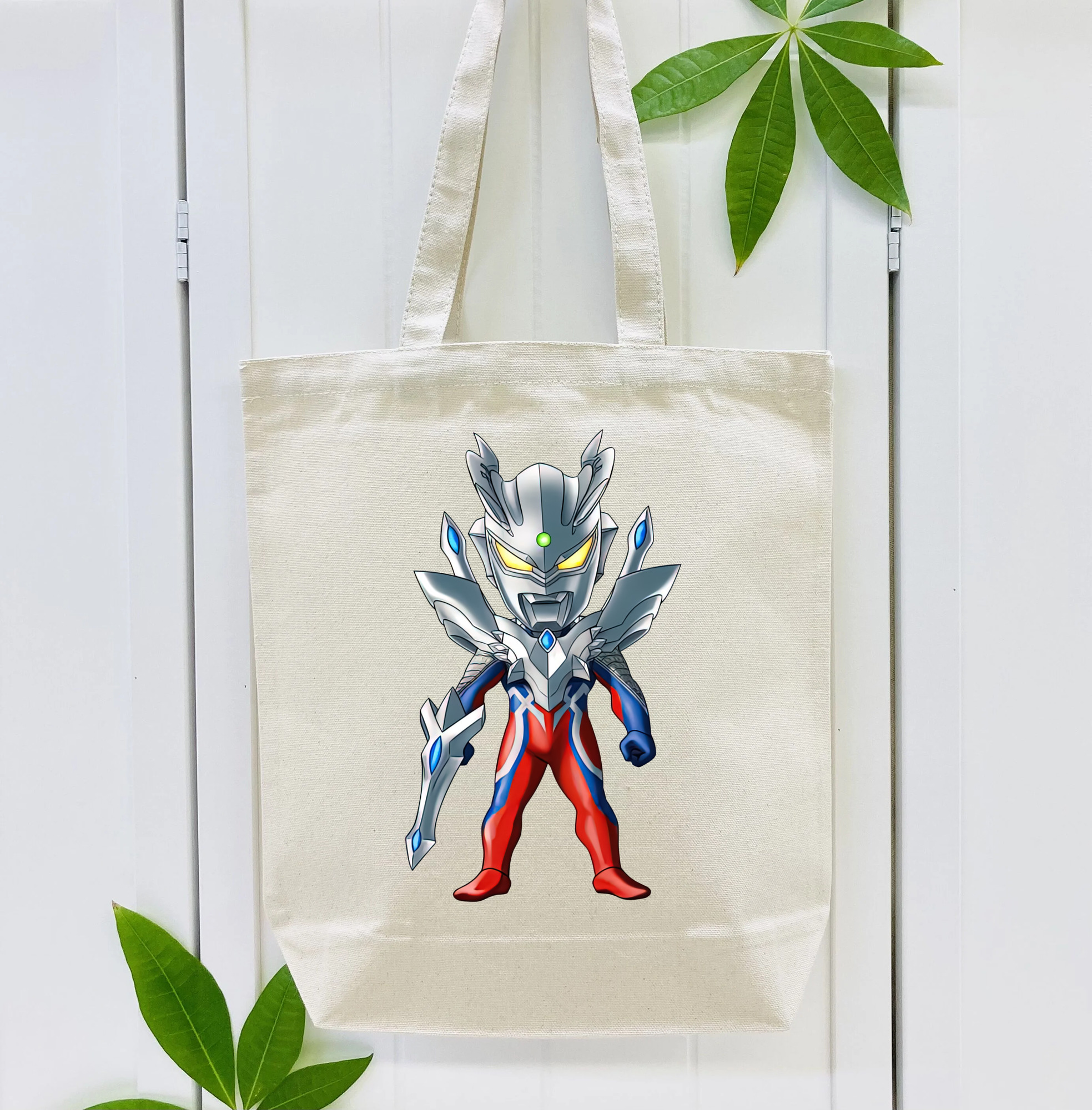 ウルトラマン Ultraman 縦型キャンバス生地手提げバッグ　トートバッグ