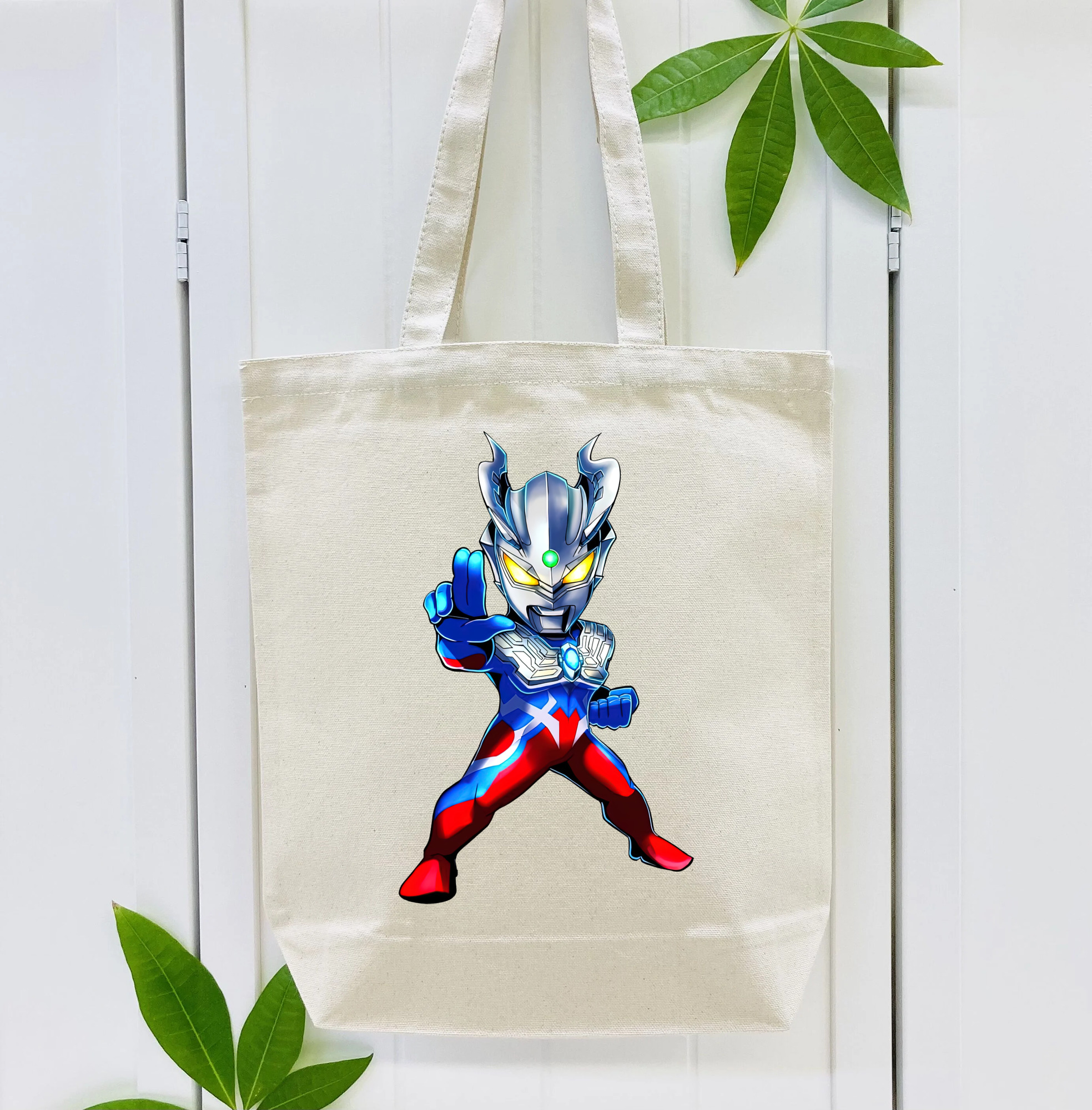 ウルトラマン Ultraman 縦型キャンバス生地手提げバッグ　トートバッグ