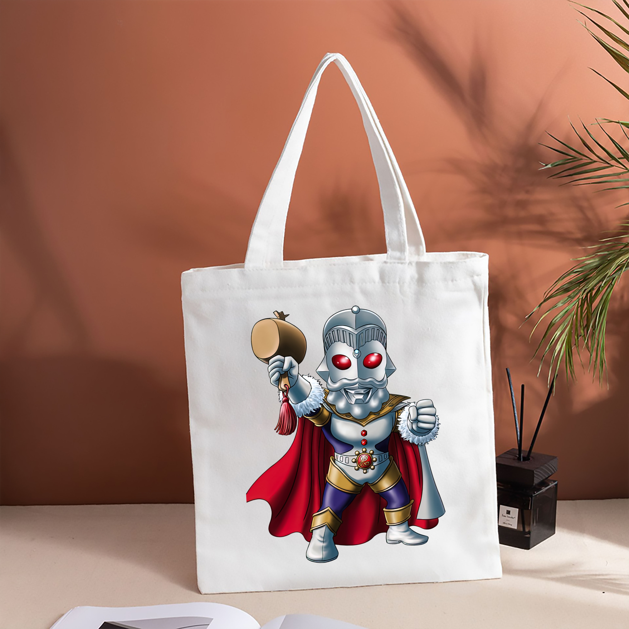 ウルトラマン Ultraman 縦型キャンバス生地手提げバッグ　トートバッグ