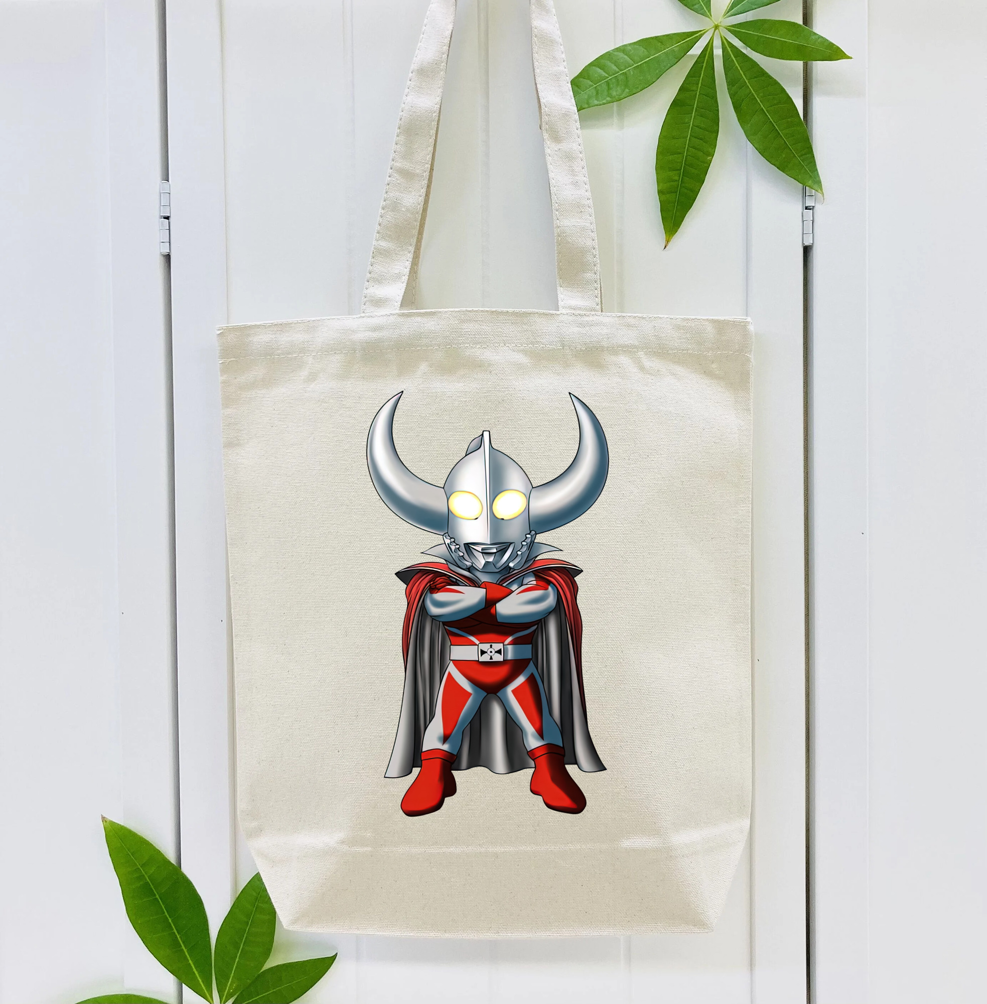 ウルトラマン Ultraman 縦型キャンバス生地手提げバッグ　トートバッグ