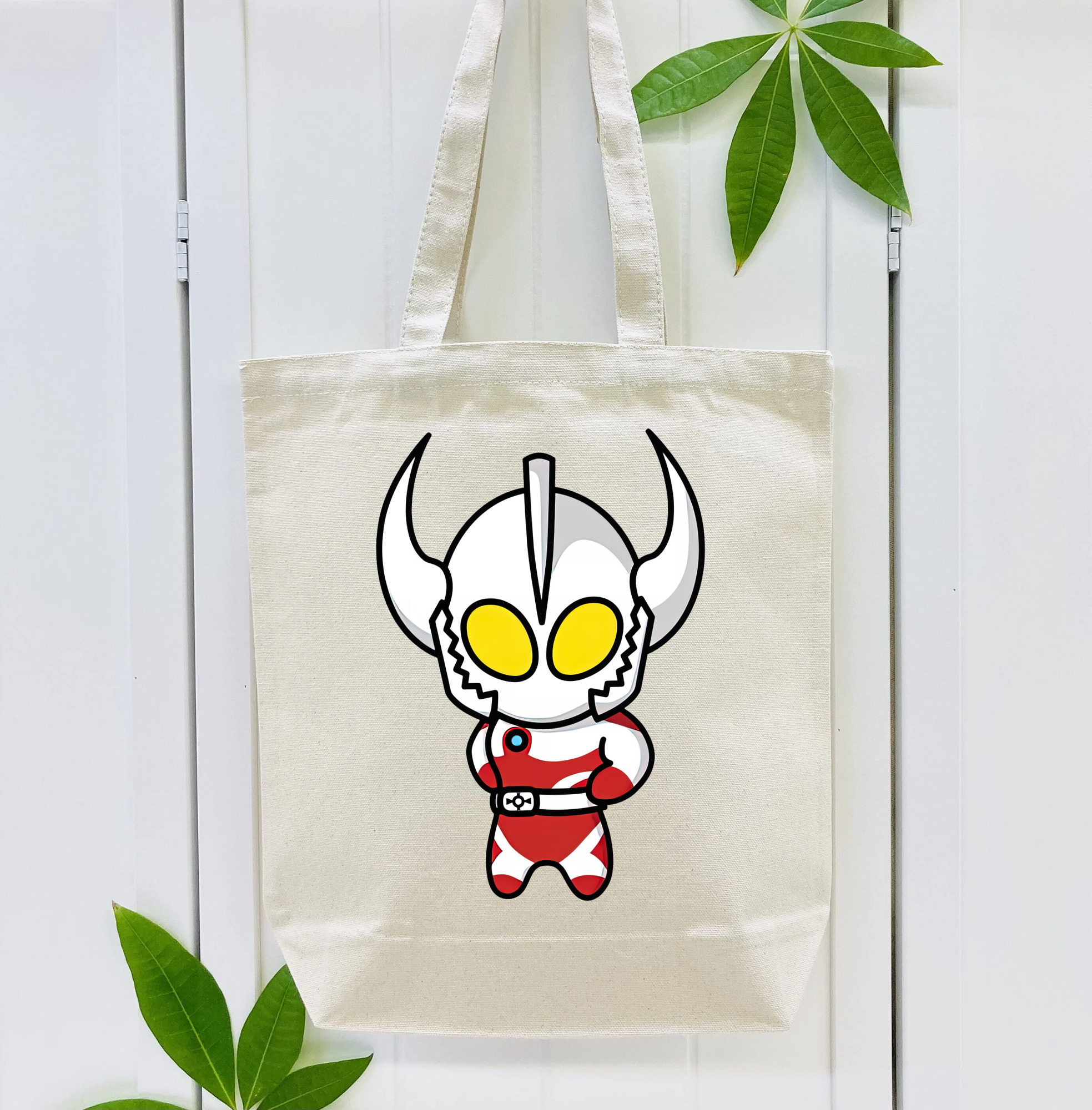 ウルトラマン Ultraman 縦型キャンバス生地手提げバッグ　トートバッグ