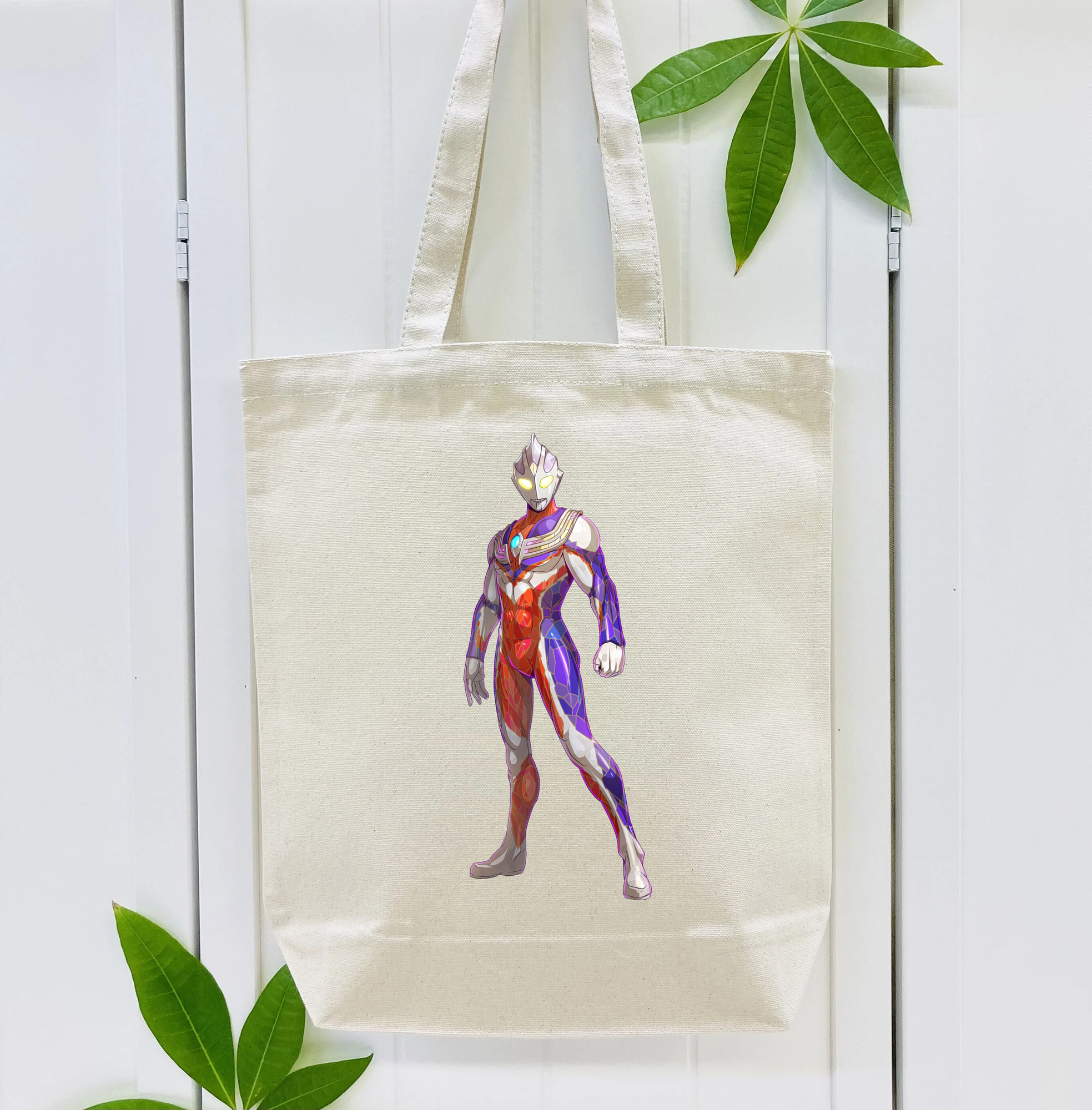 ウルトラマン Ultraman 縦型キャンバス生地手提げバッグ　トートバッグ