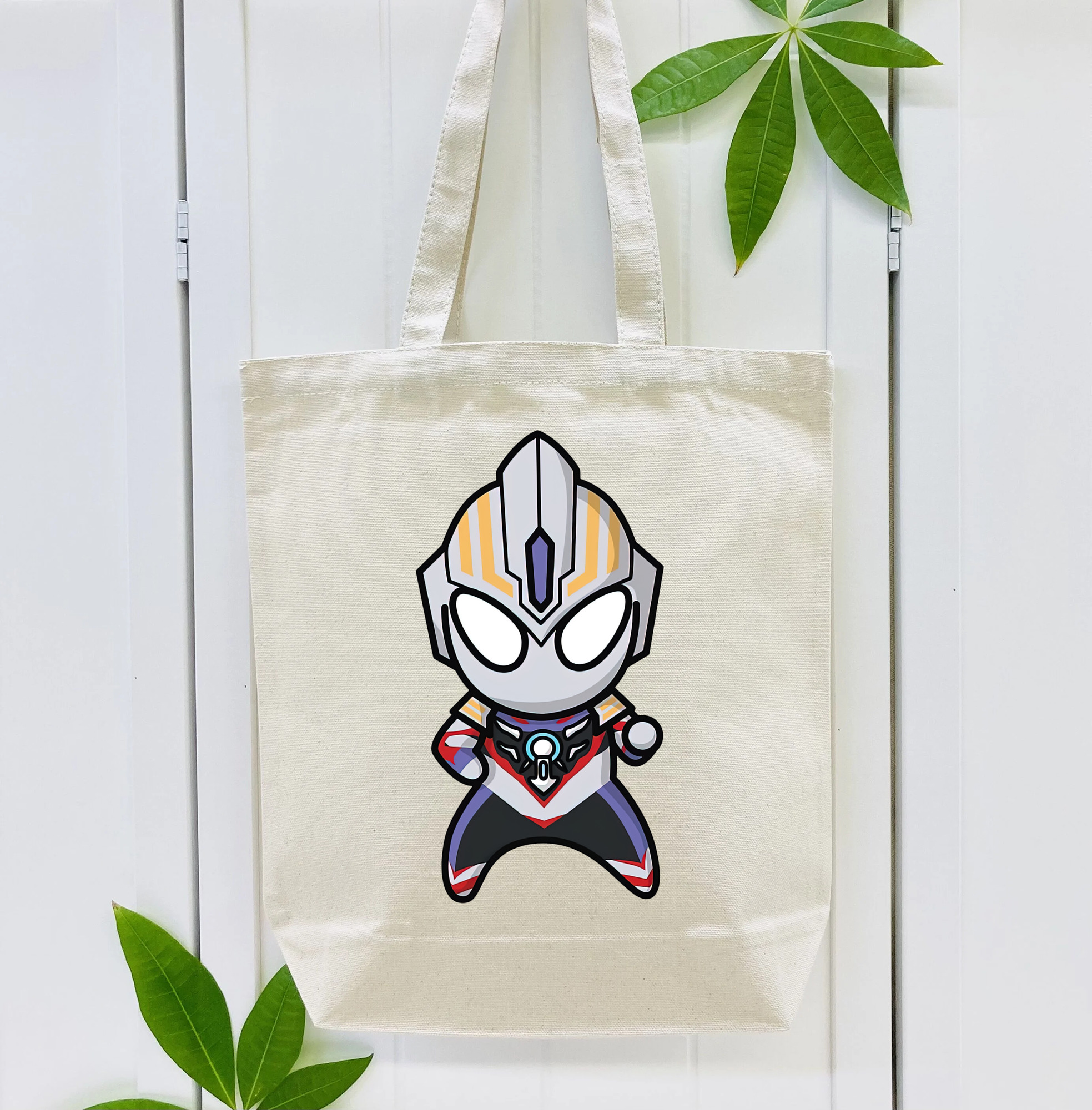 ウルトラマン Ultraman 縦型キャンバス生地手提げバッグ　トートバッグ