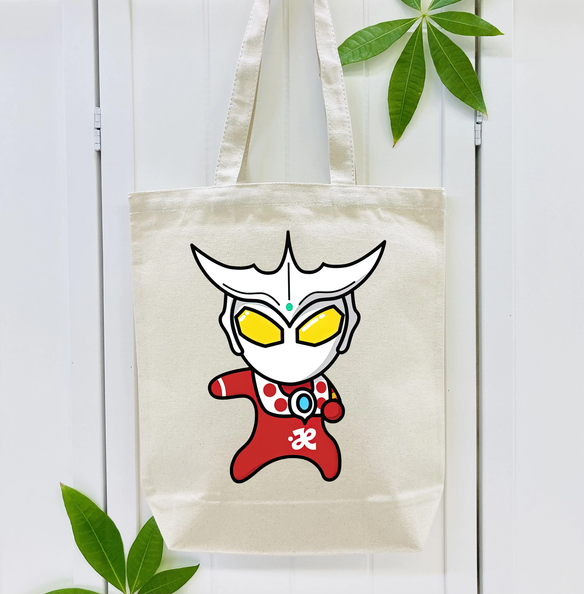 ウルトラマン Ultraman 縦型キャンバス生地手提げバッグ　トートバッグ