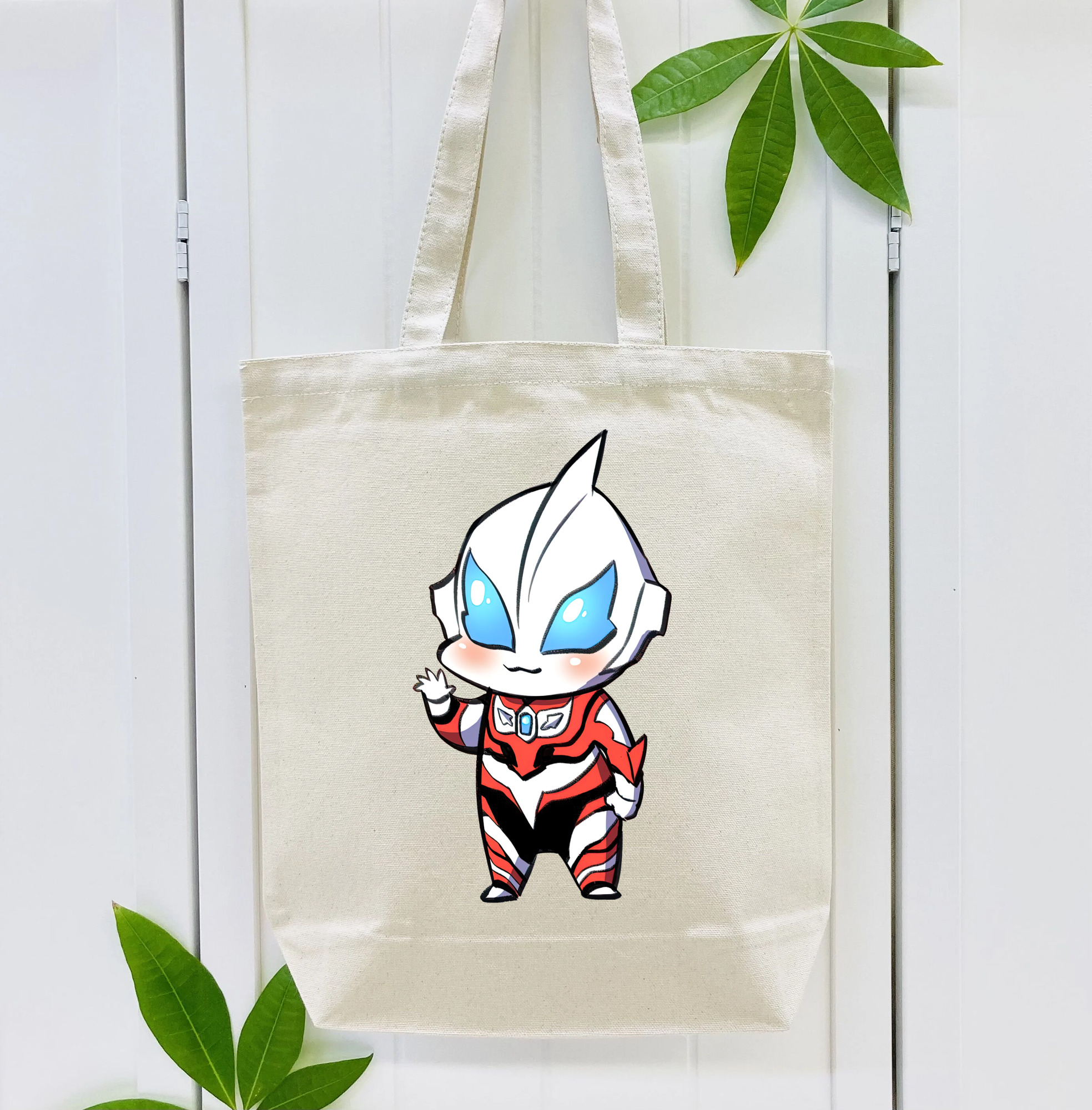 ウルトラマン Ultraman 縦型キャンバス生地手提げバッグ　トートバッグ