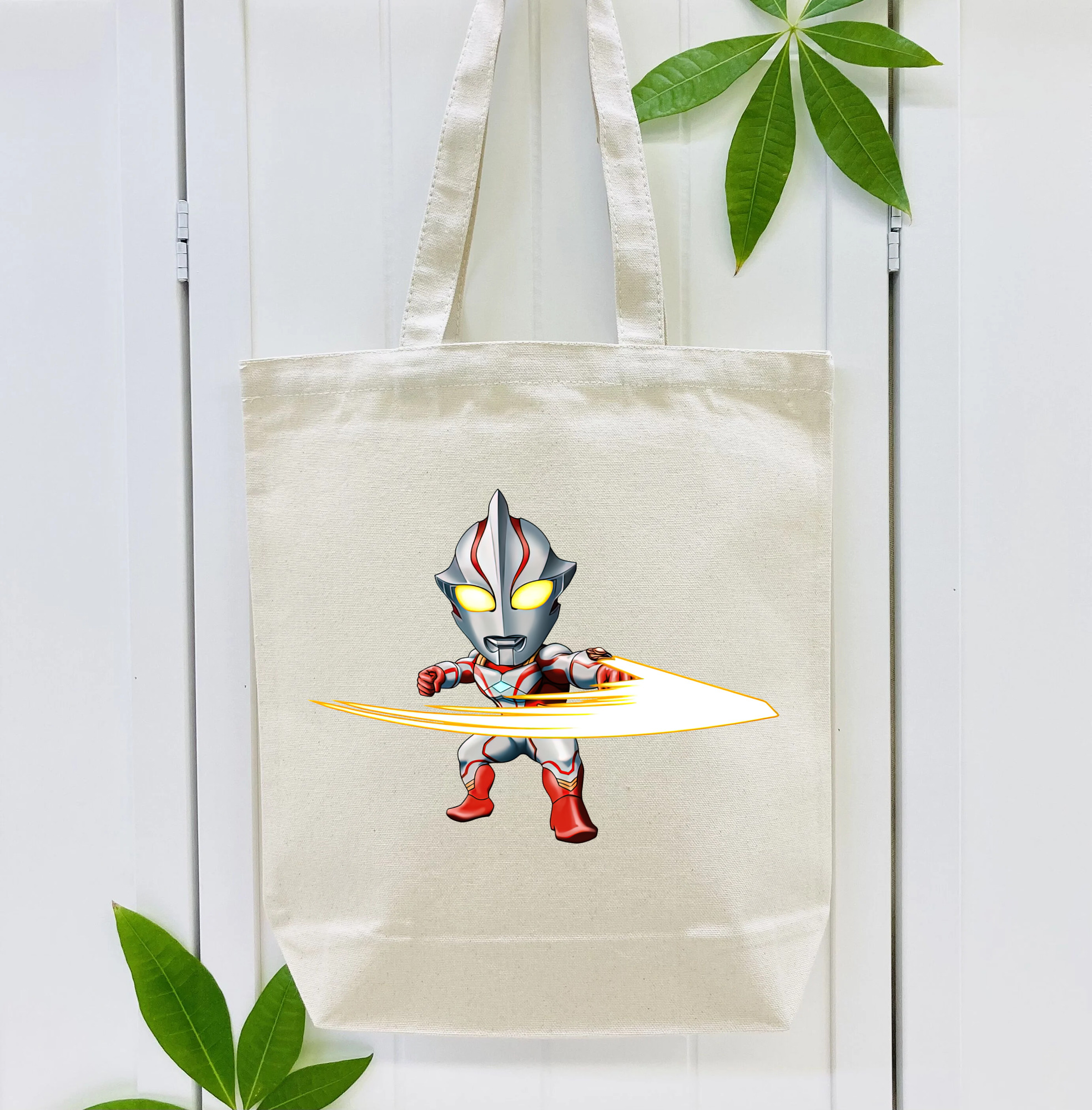 ウルトラマン Ultraman 縦型キャンバス生地手提げバッグ　トートバッグ