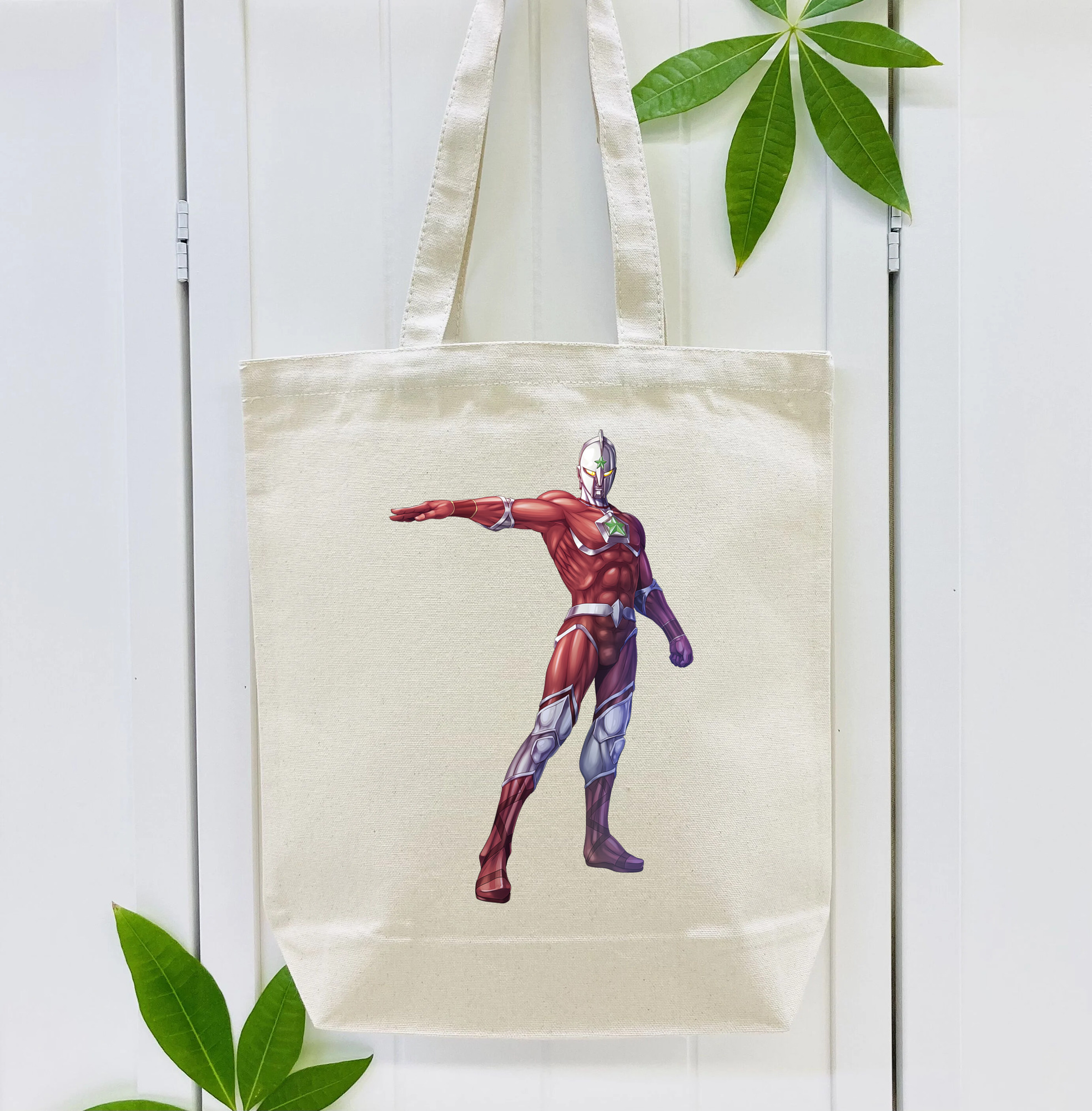 ウルトラマン Ultraman 縦型キャンバス生地手提げバッグ　トートバッグ