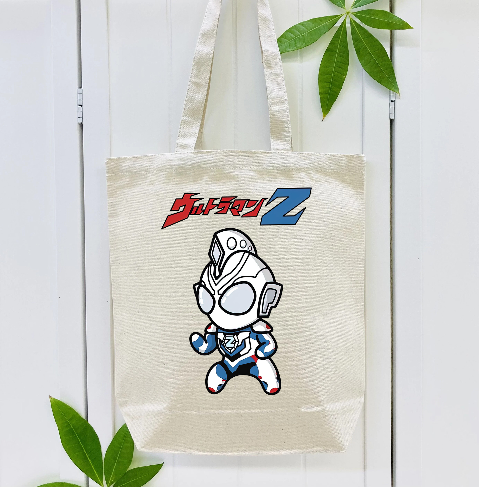 ウルトラマン Ultraman 縦型キャンバス生地手提げバッグ　トートバッグ