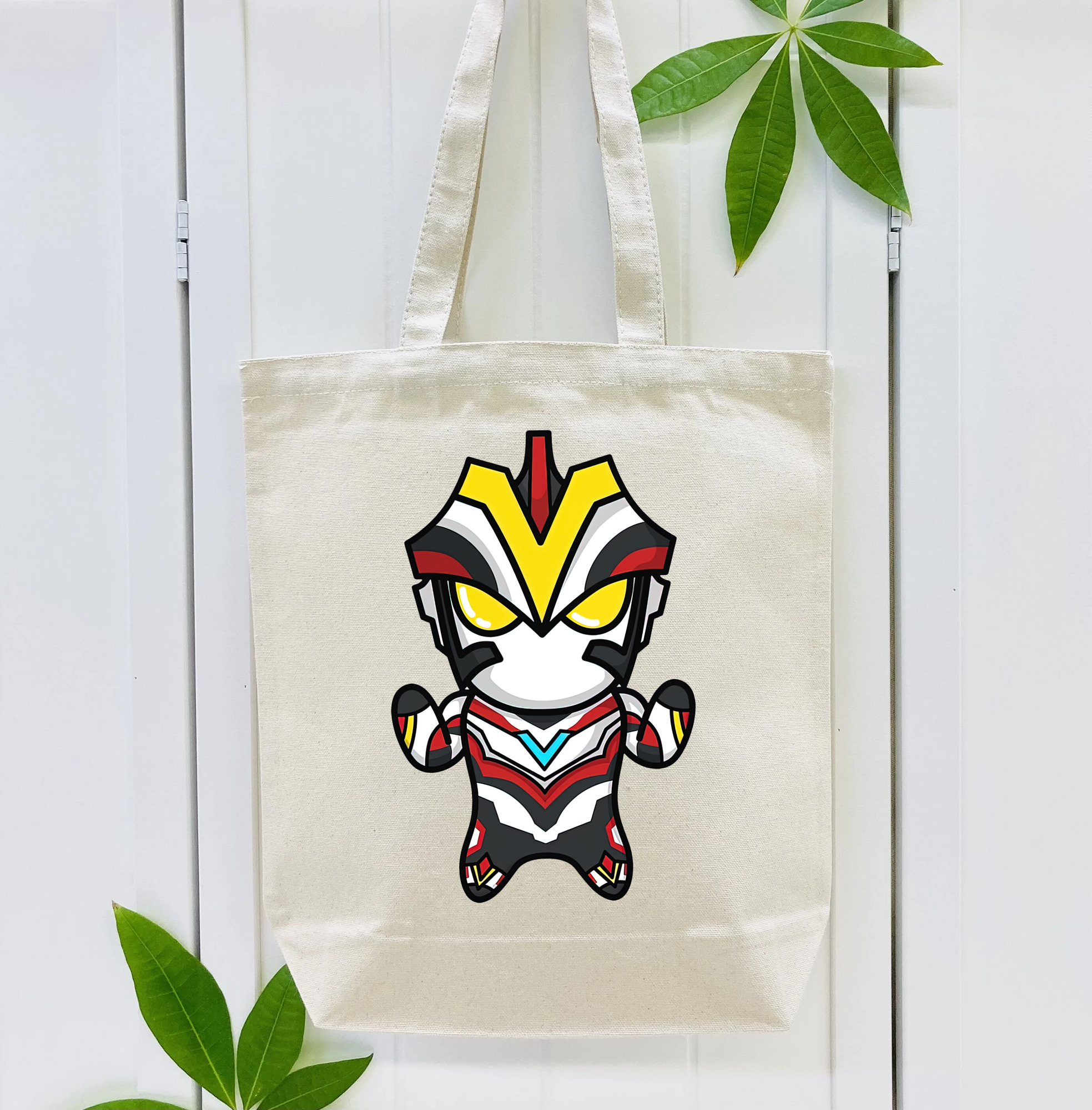 ウルトラマン Ultraman 縦型キャンバス生地手提げバッグ　トートバッグ