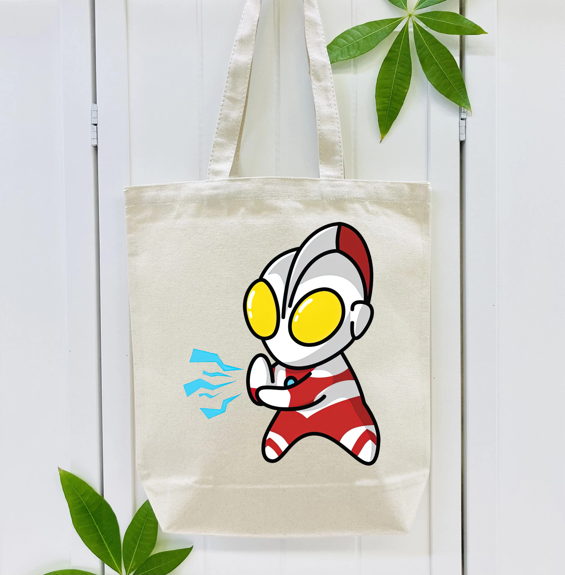 ウルトラマン Ultraman 縦型キャンバス生地手提げバッグ　トートバッグ