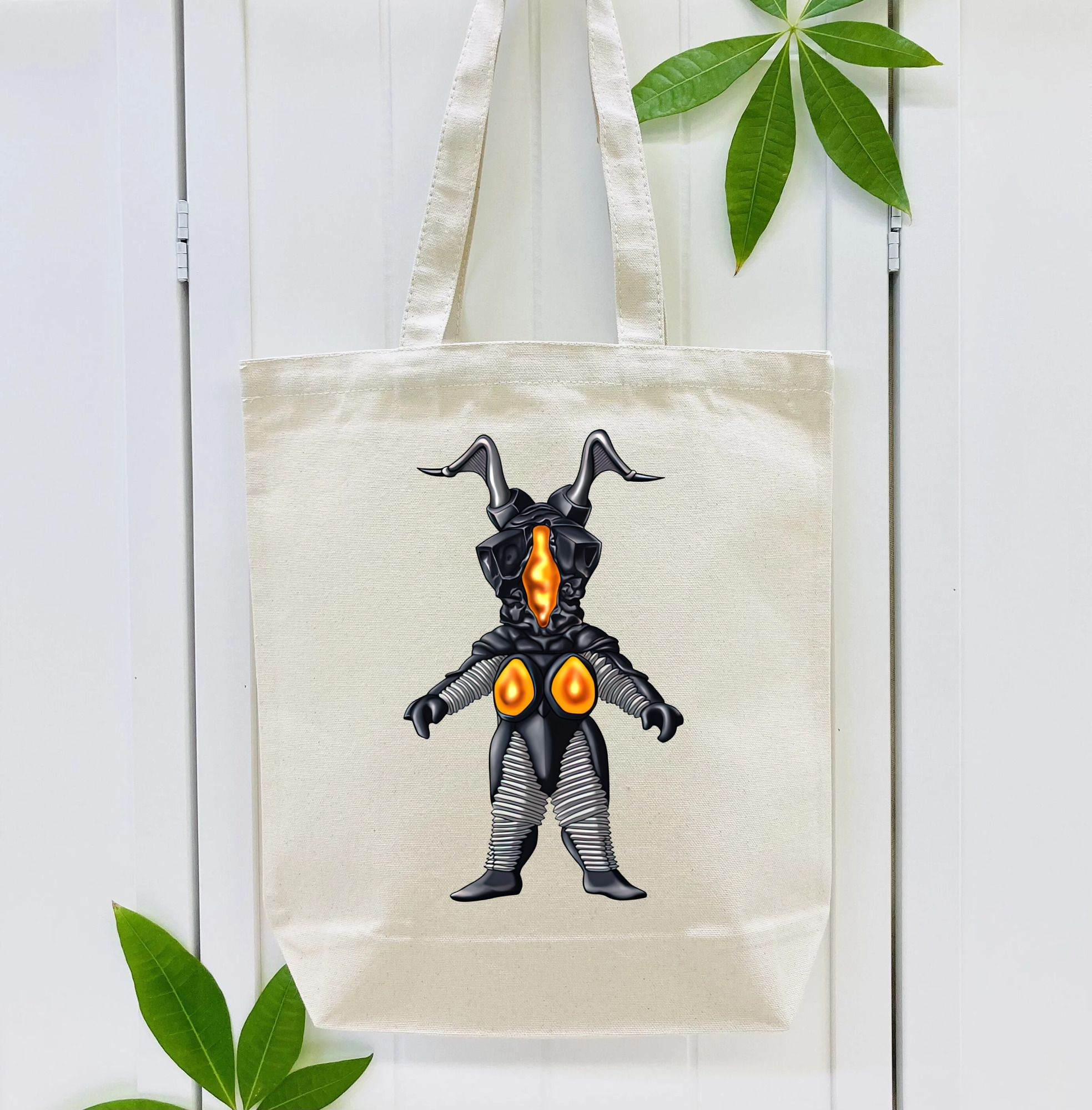 ウルトラマン Ultraman 縦型キャンバス生地手提げバッグ　トートバッグ