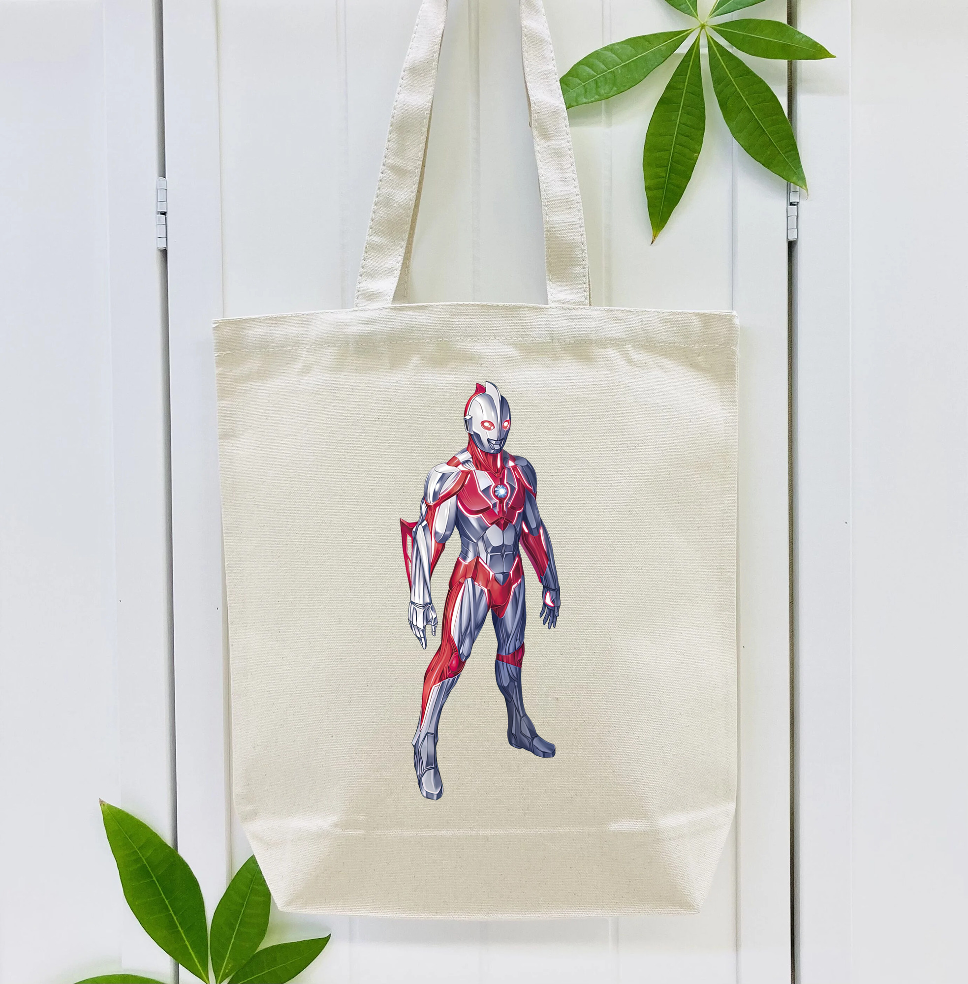 ウルトラマン Ultraman 縦型キャンバス生地手提げバッグ　トートバッグ