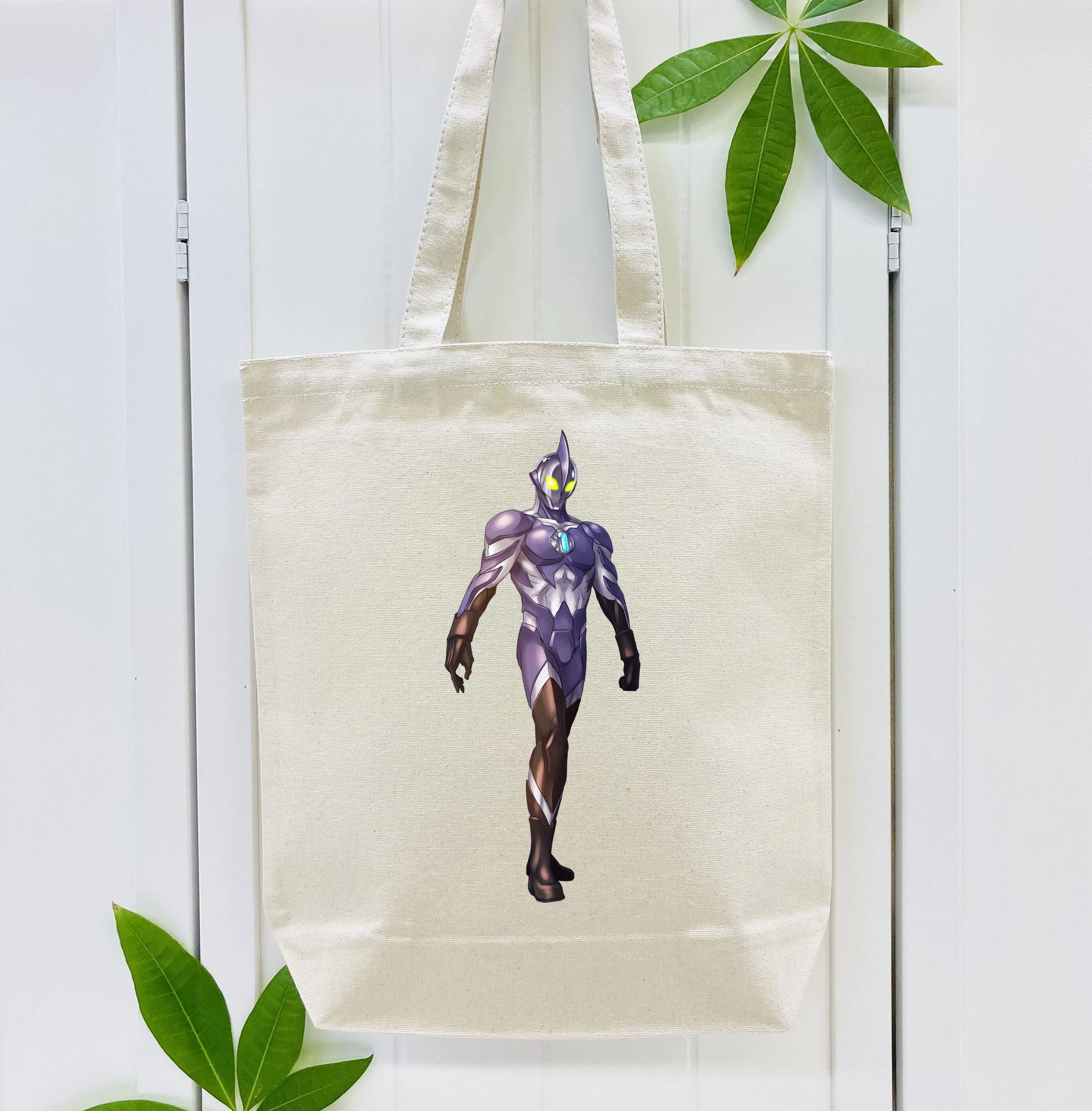 ウルトラマン Ultraman 縦型キャンバス生地手提げバッグ　トートバッグ