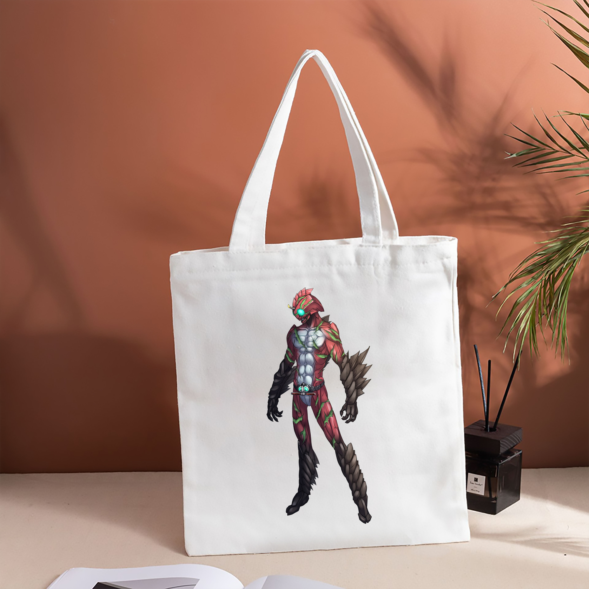 ウルトラマン Ultraman 縦型キャンバス生地手提げバッグ　トートバッグ