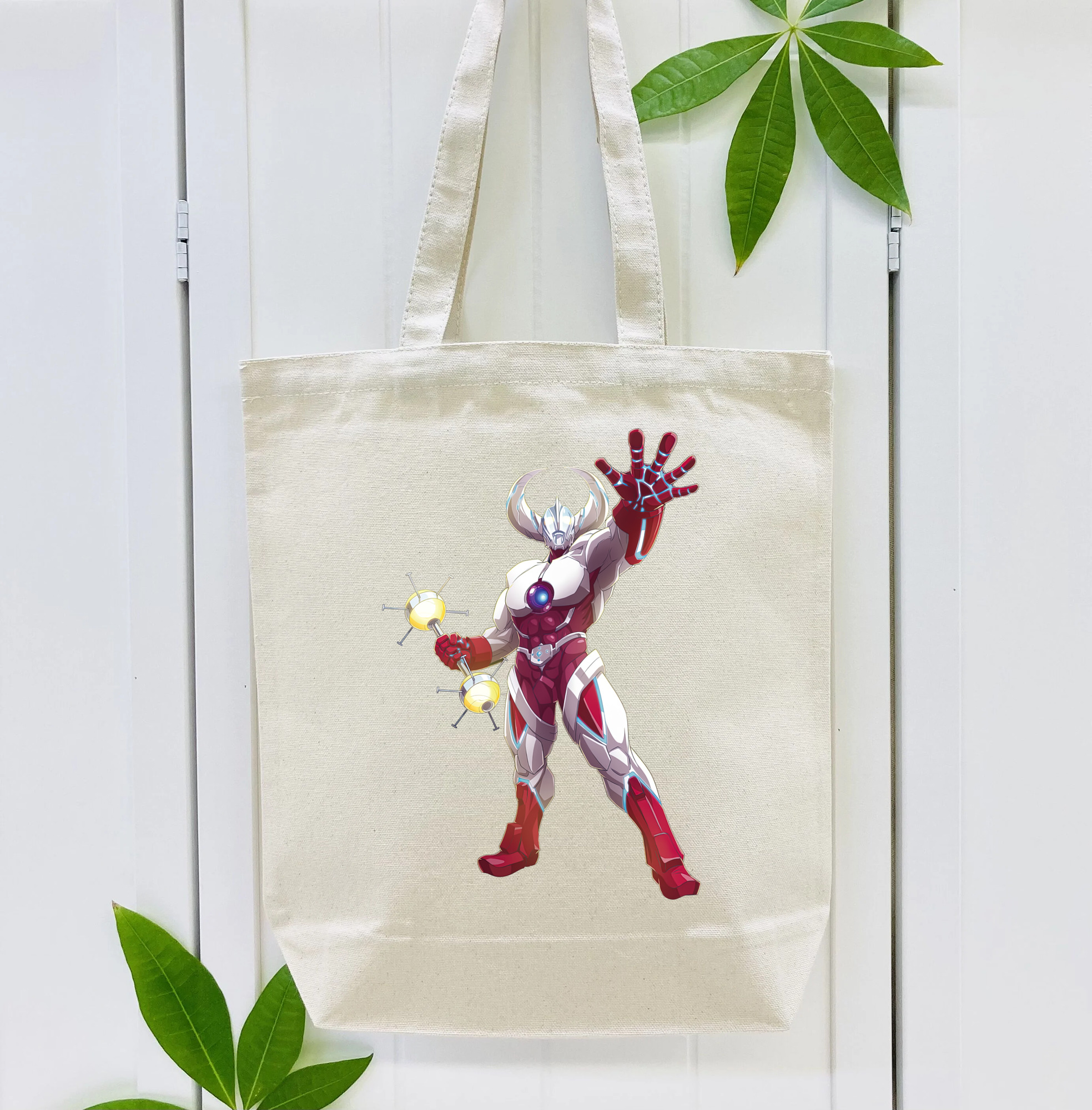 ウルトラマン Ultraman 縦型キャンバス生地手提げバッグ　トートバッグ