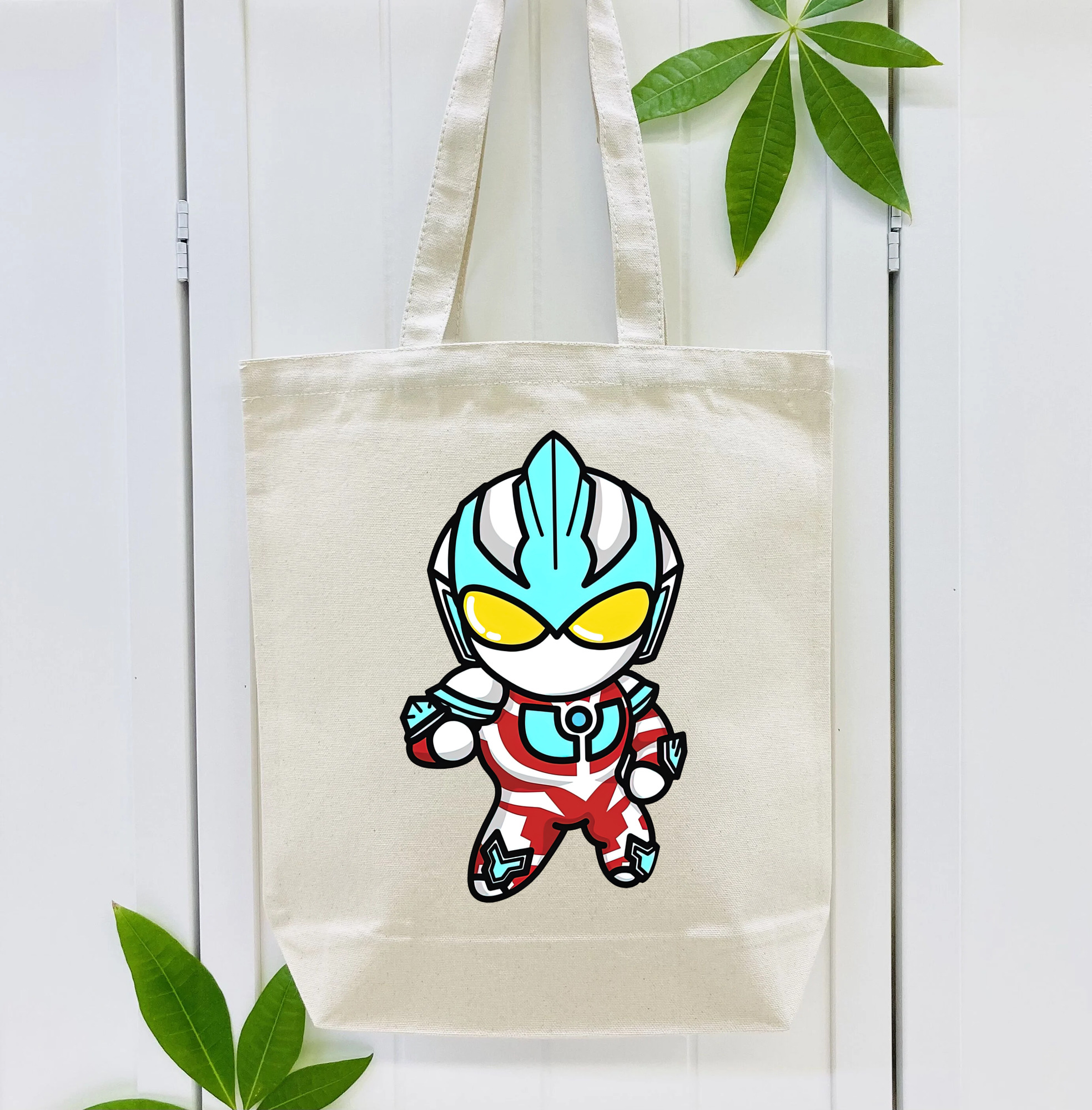 ウルトラマン Ultraman 縦型キャンバス生地手提げバッグ　トートバッグ