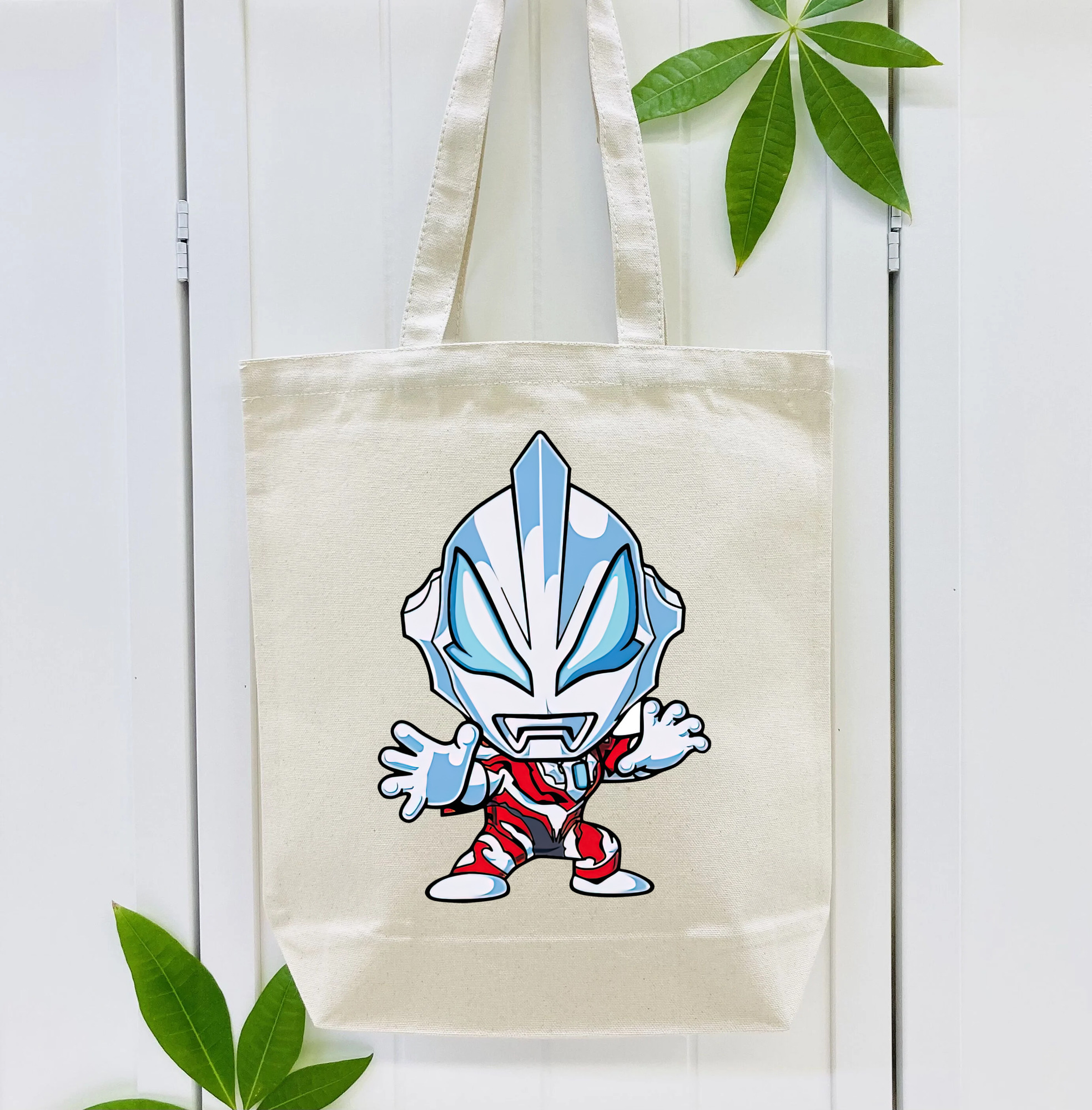 ウルトラマン Ultraman 縦型キャンバス生地手提げバッグ　トートバッグ
