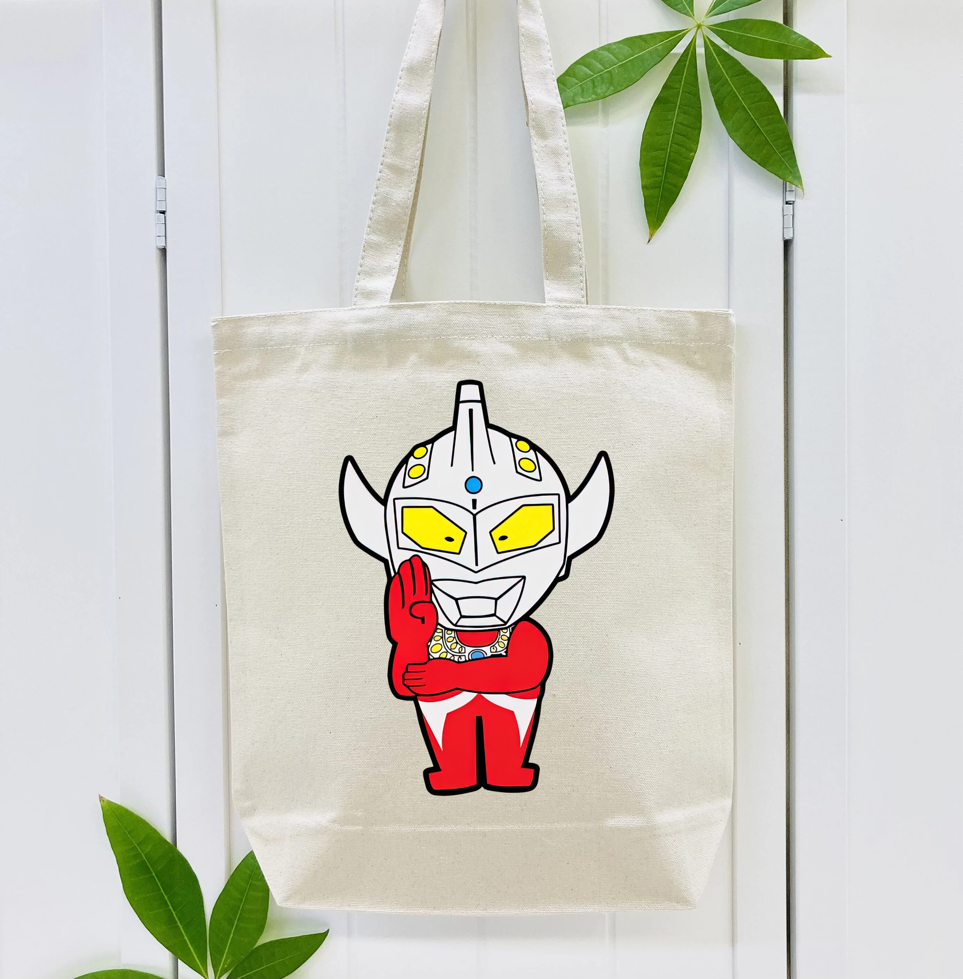 ウルトラマン Ultraman 縦型キャンバス生地手提げバッグ　トートバッグ