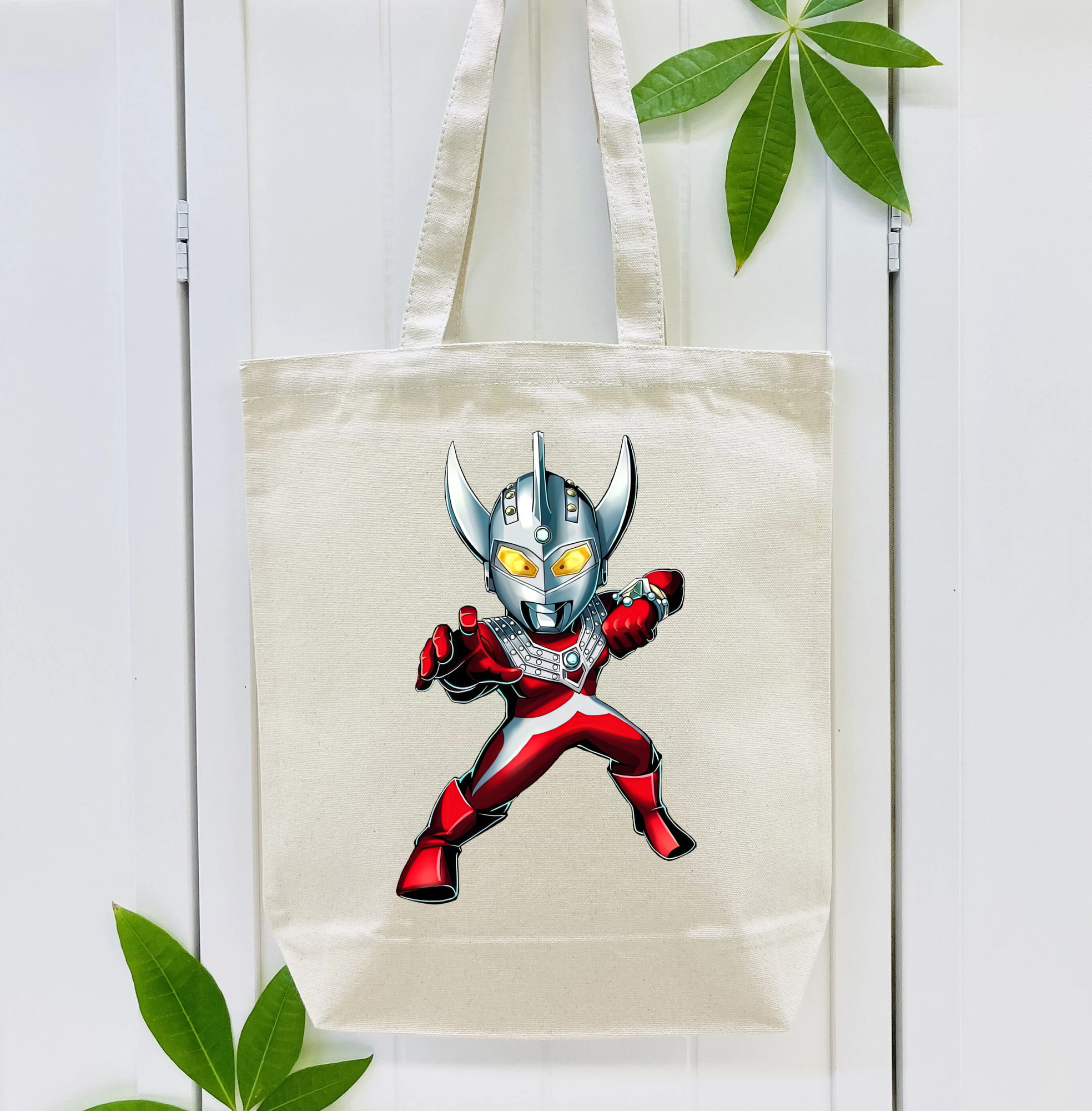ウルトラマン Ultraman 縦型キャンバス生地手提げバッグ　トートバッグ