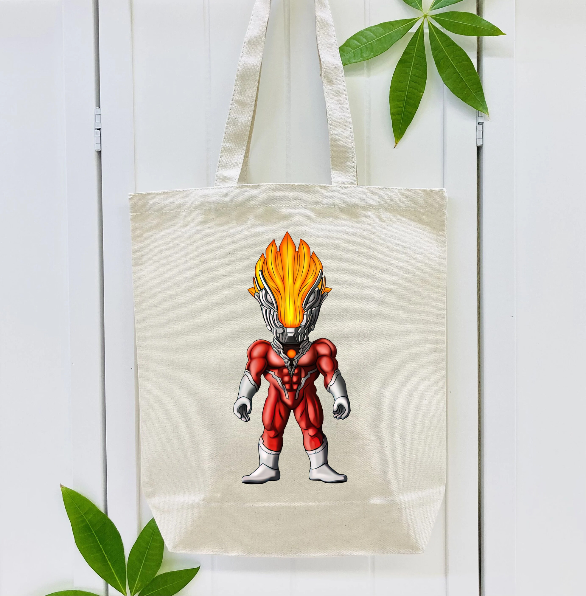 ウルトラマン Ultraman 縦型キャンバス生地手提げバッグ　トートバッグ