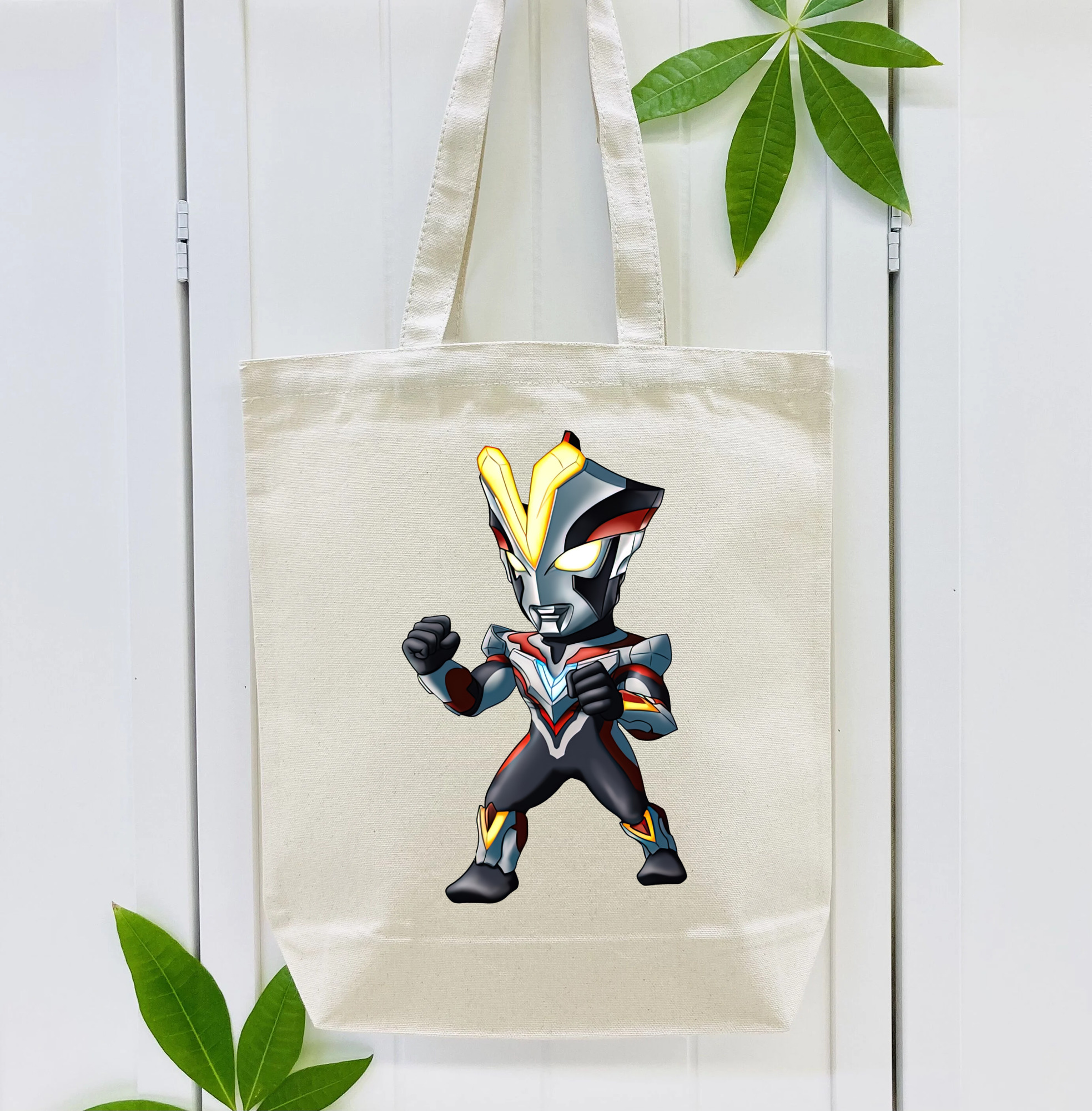 ウルトラマン Ultraman 縦型キャンバス生地手提げバッグ　トートバッグ