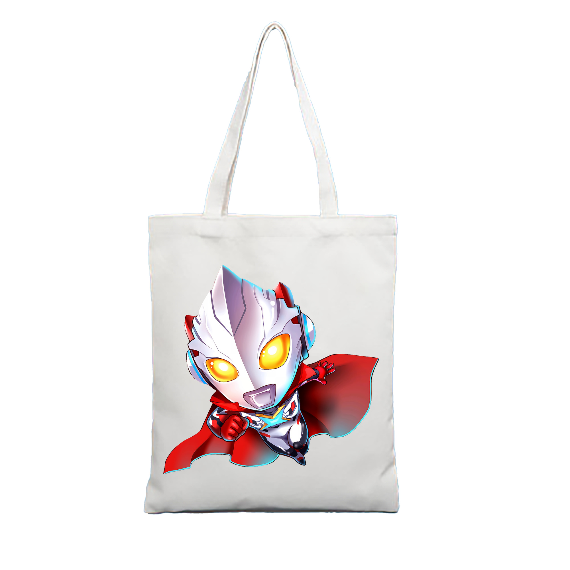 （画像用） ウルトラマン Ultraman 縦型キャンバス生地手提げバッグ　トートバッグ