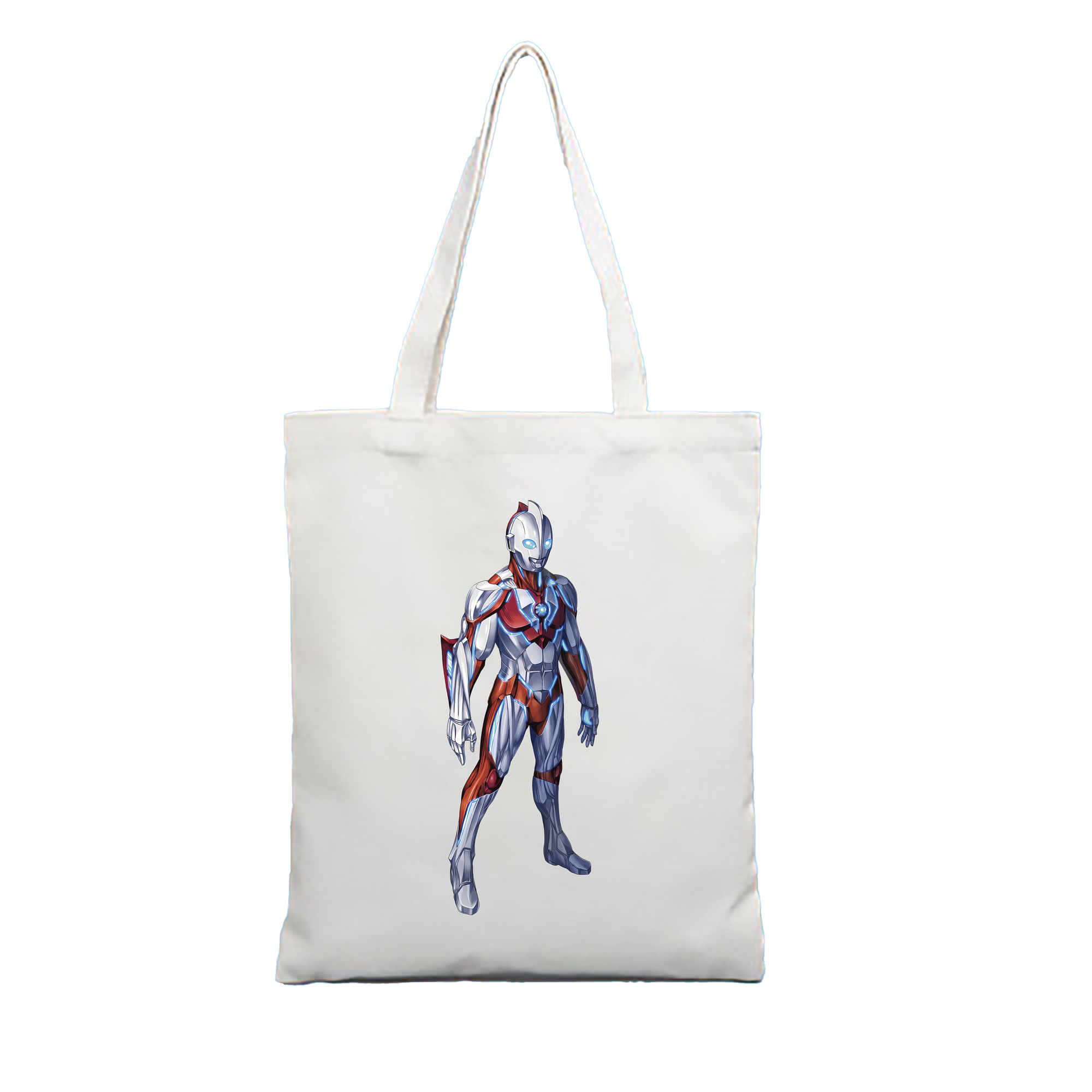 （画像用） ウルトラマン Ultraman 縦型キャンバス生地手提げバッグ　トートバッグ