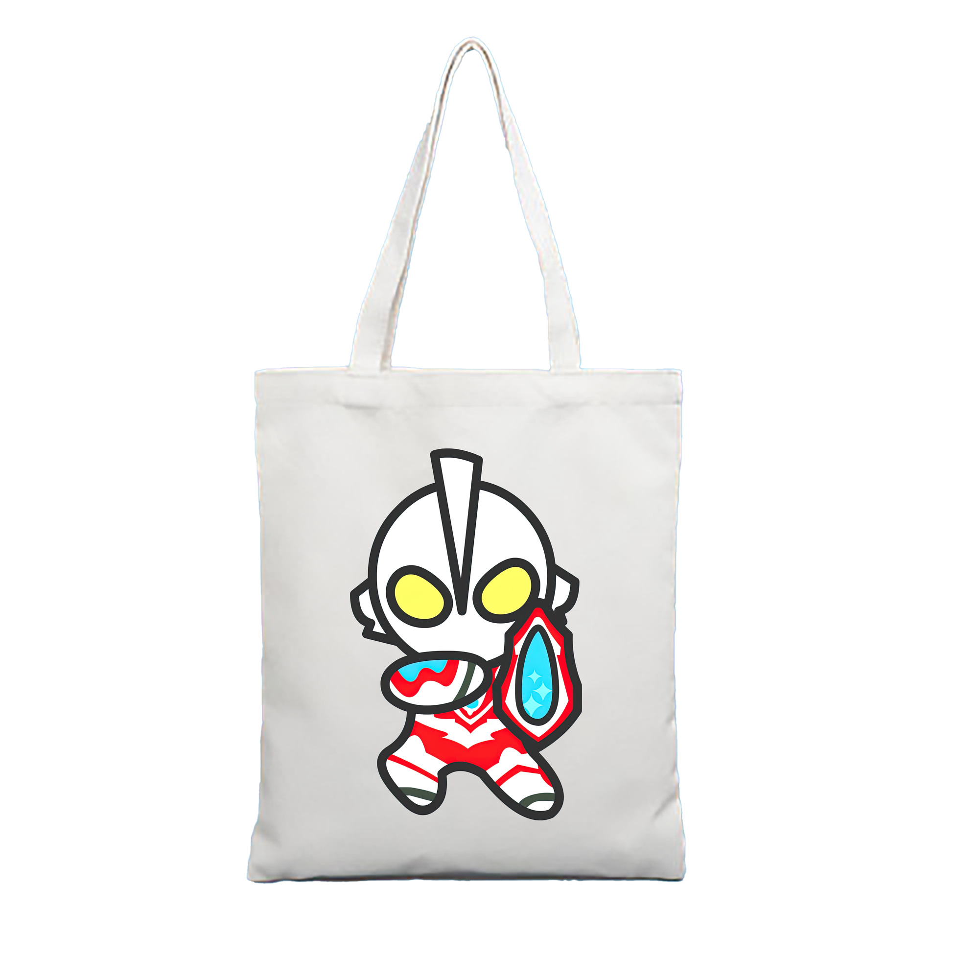 （画像用） ウルトラマン Ultraman 縦型キャンバス生地手提げバッグ　トートバッグ