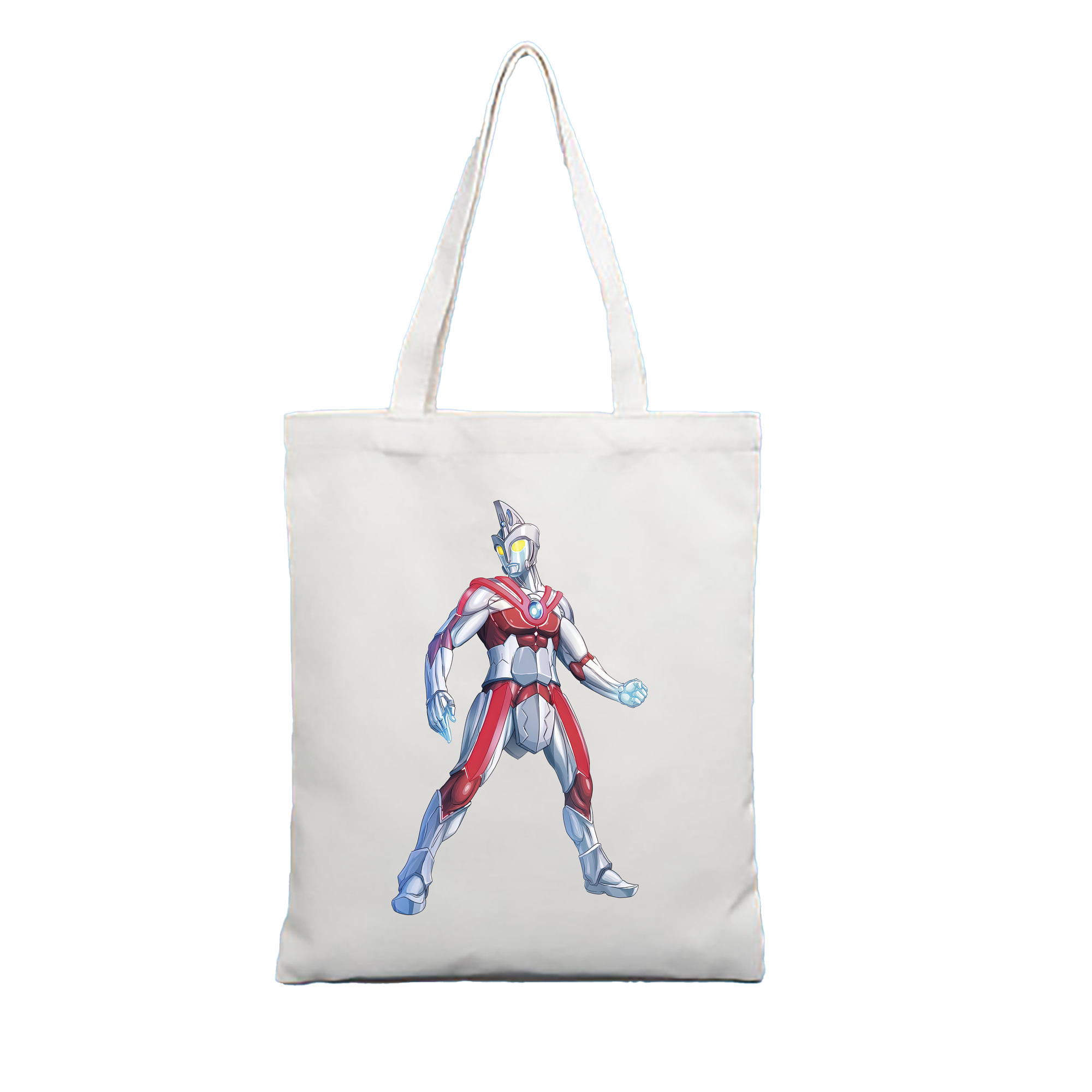 （画像用） ウルトラマン Ultraman 縦型キャンバス生地手提げバッグ　トートバッグ