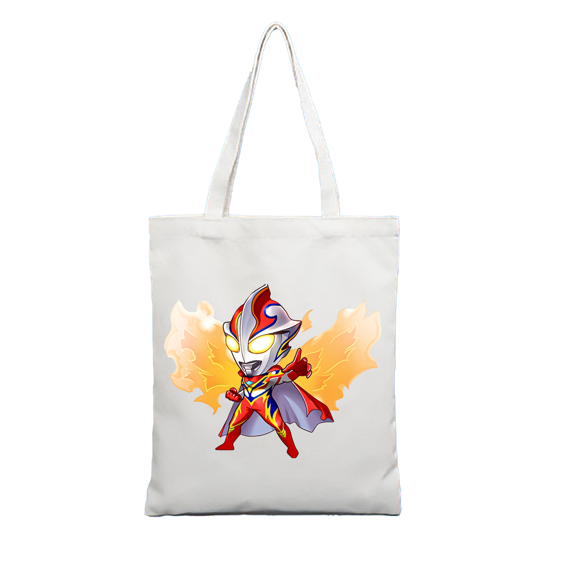 （画像用） ウルトラマン Ultraman 縦型キャンバス生地手提げバッグ　トートバッグ