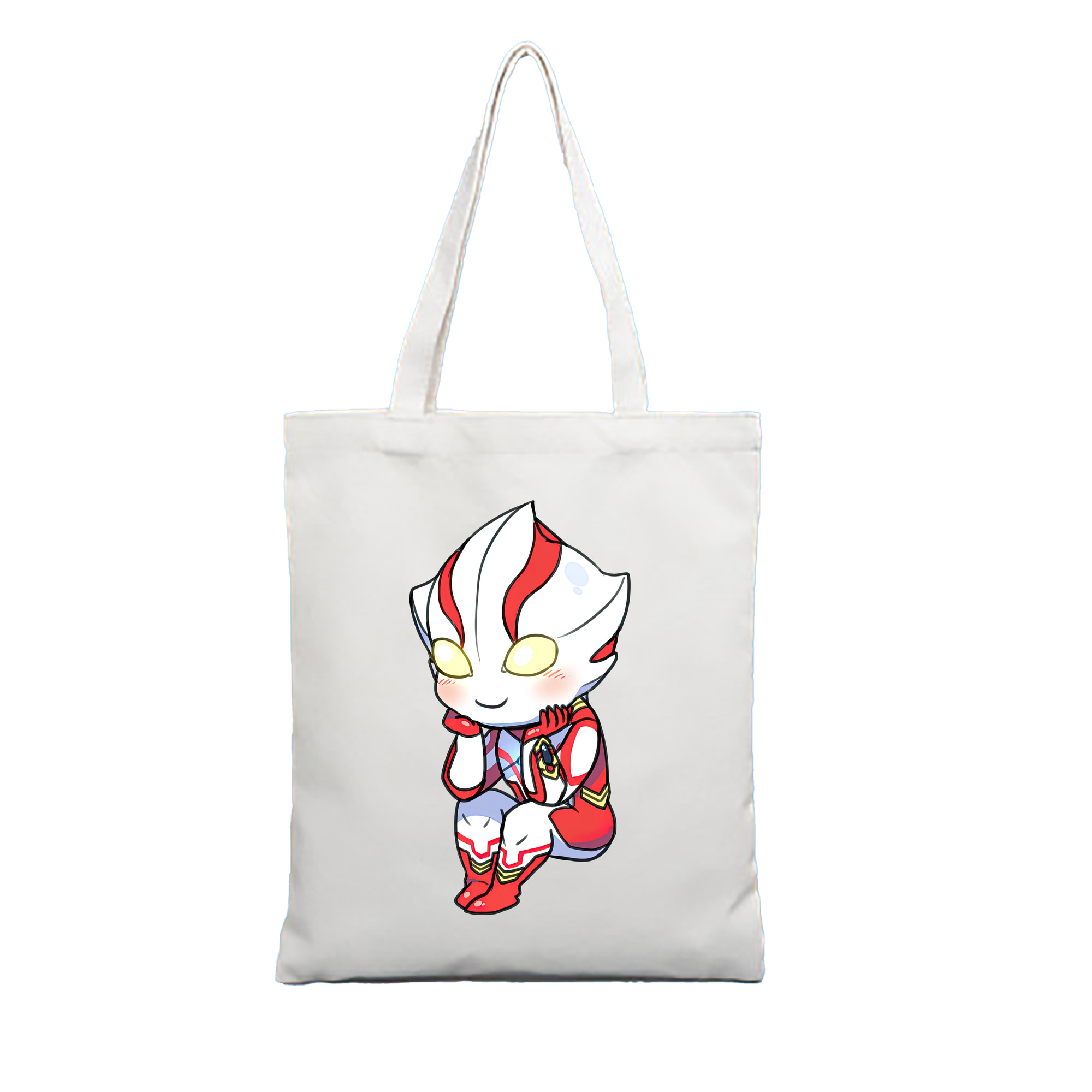 （画像用） ウルトラマン Ultraman 縦型キャンバス生地手提げバッグ　トートバッグ