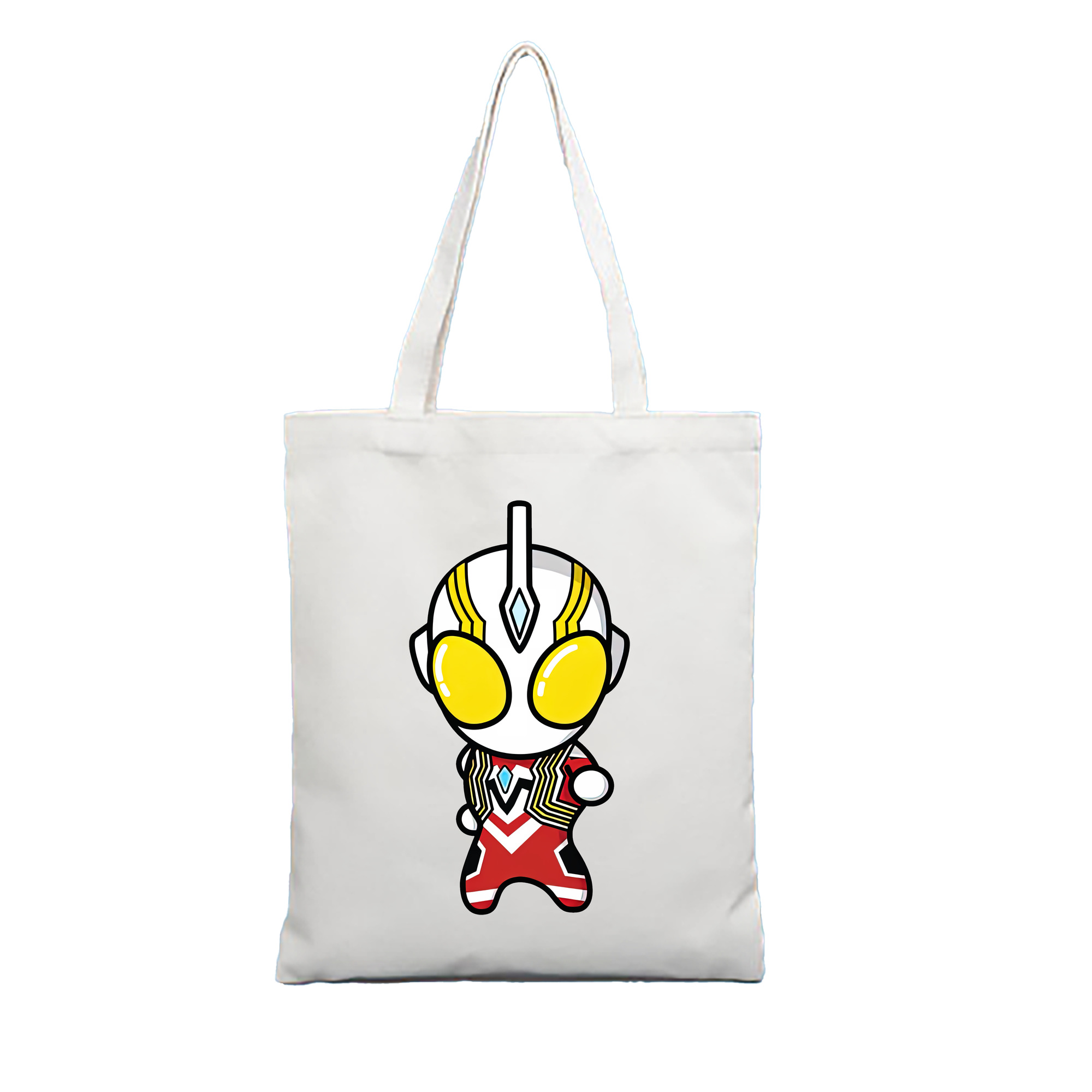 （画像用） ウルトラマン Ultraman 縦型キャンバス生地手提げバッグ　トートバッグ