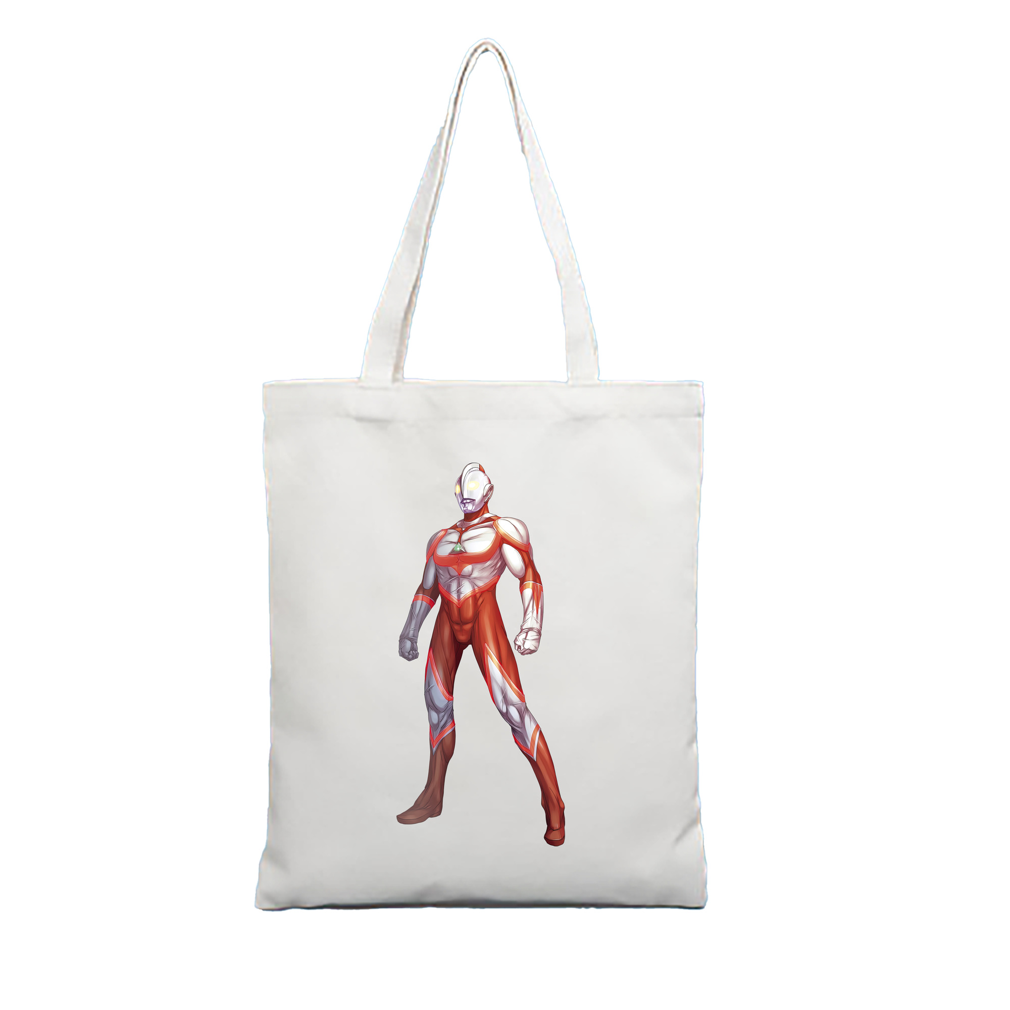 （画像用） ウルトラマン Ultraman 縦型キャンバス生地手提げバッグ　トートバッグ