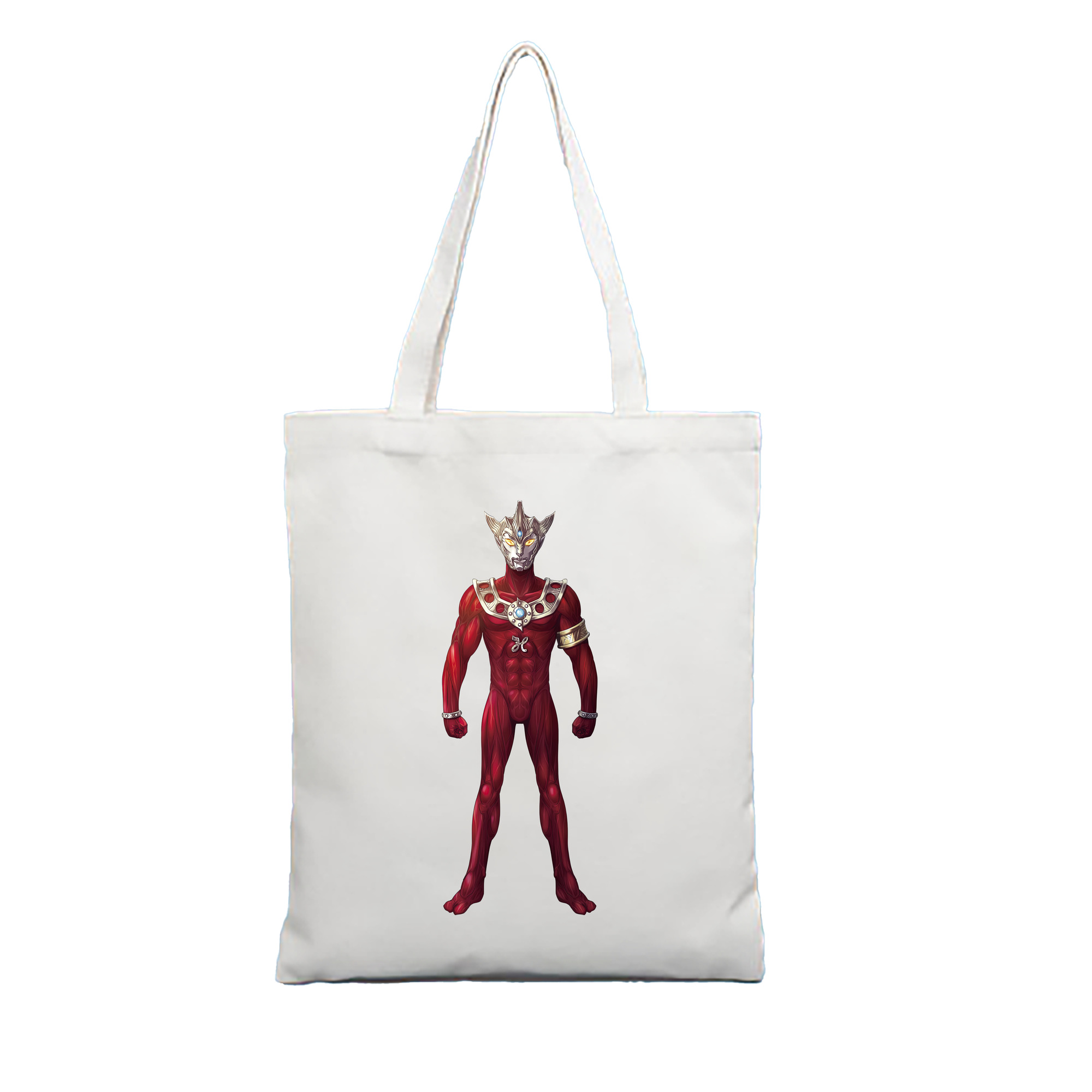 （画像用） ウルトラマン Ultraman 縦型キャンバス生地手提げバッグ　トートバッグ