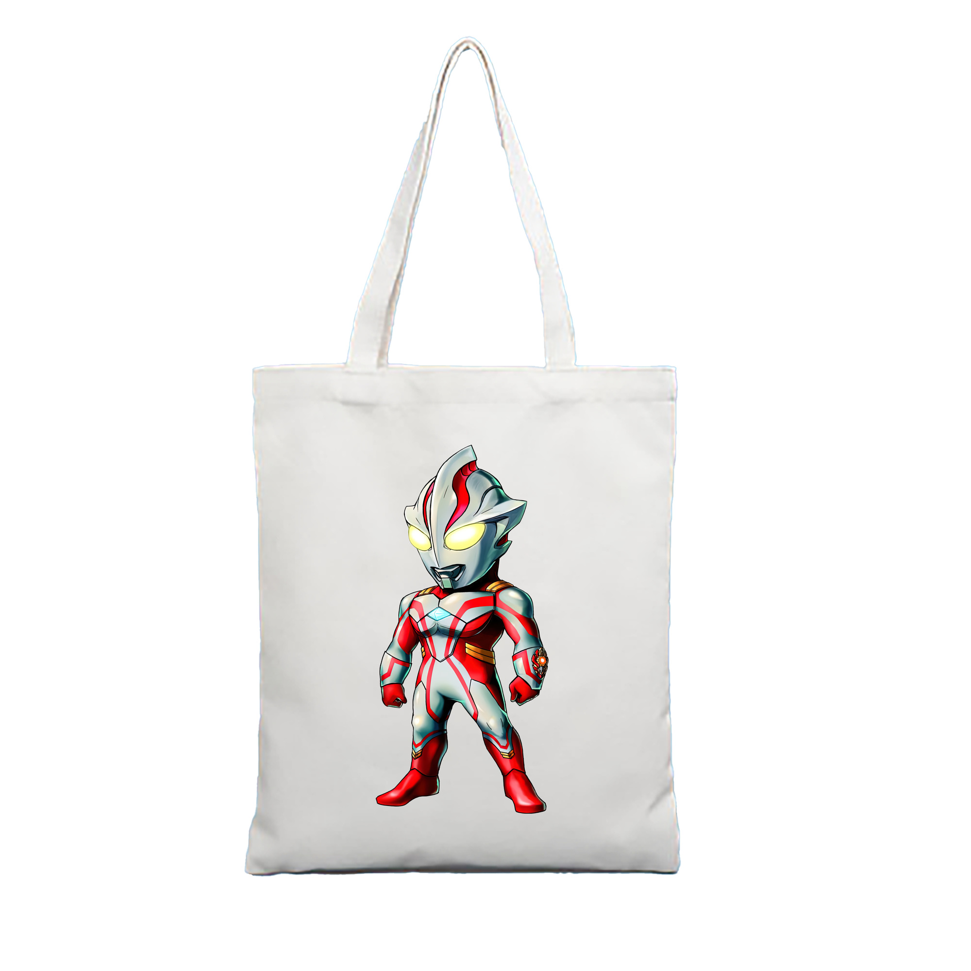 （画像用） ウルトラマン Ultraman 縦型キャンバス生地手提げバッグ　トートバッグ
