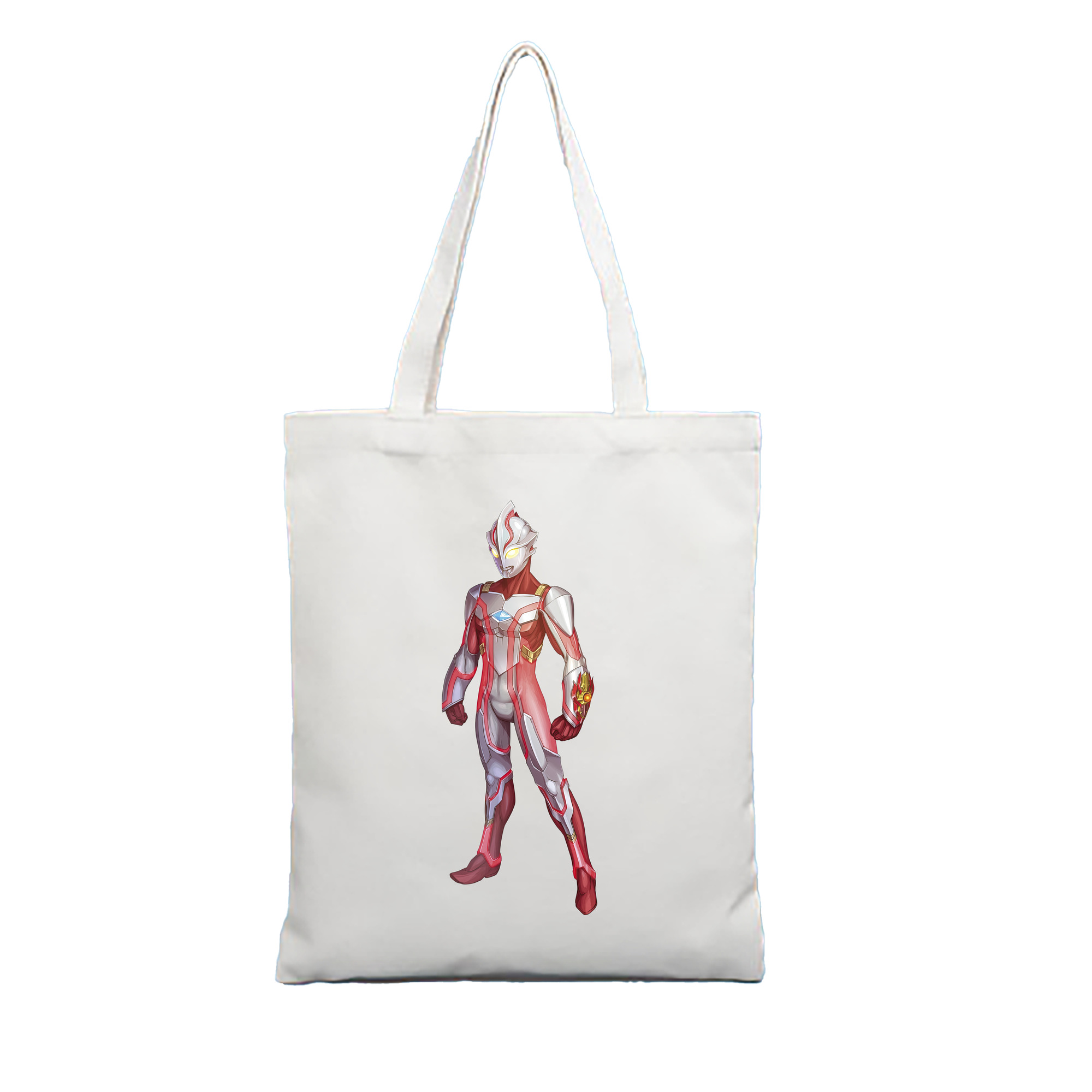 （画像用） ウルトラマン Ultraman 縦型キャンバス生地手提げバッグ　トートバッグ